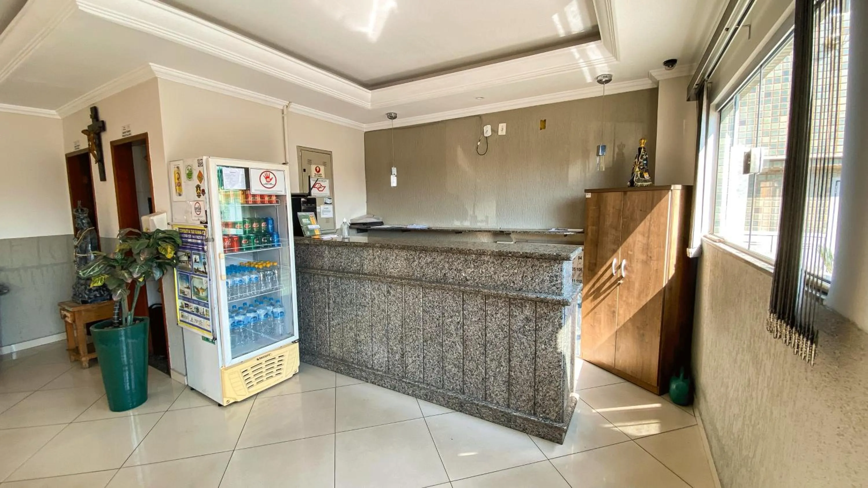 Lobby or reception in Hotel Capital da Fe