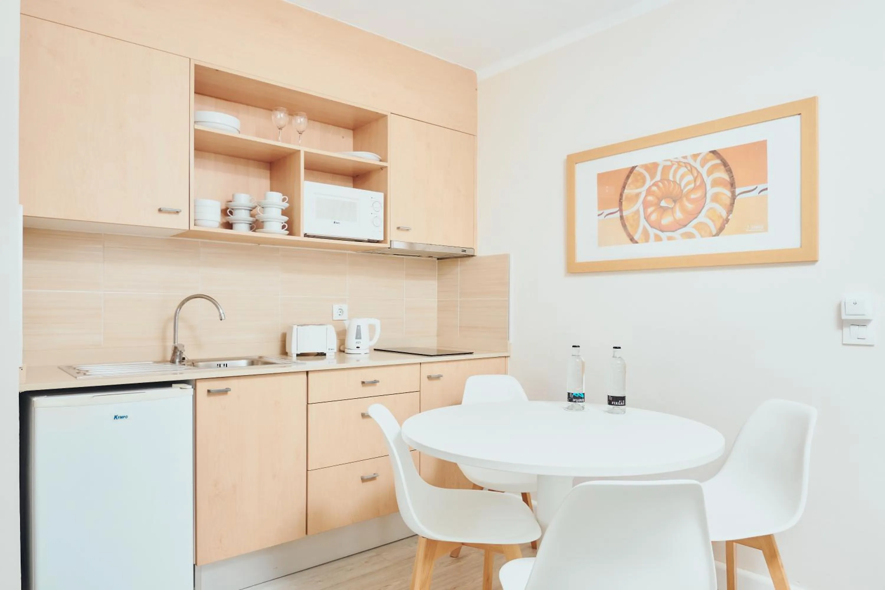 Kitchen or kitchenette in Gloria Izaro Club Hotel