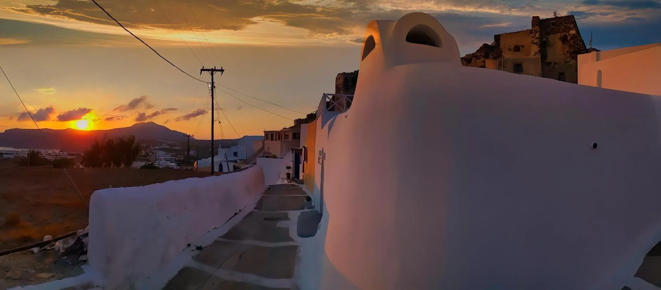 Property building in Golden Stone Santorini Suites