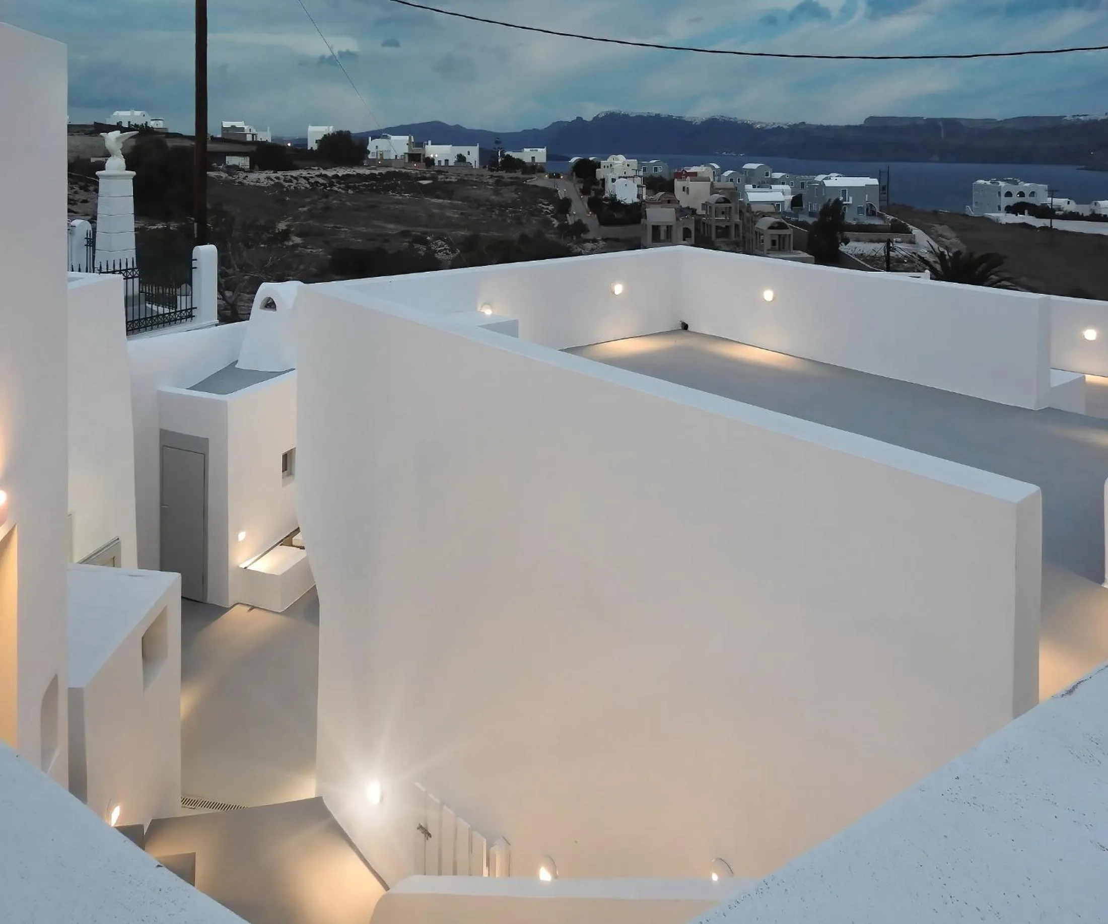 Property building in Golden Stone Santorini Suites
