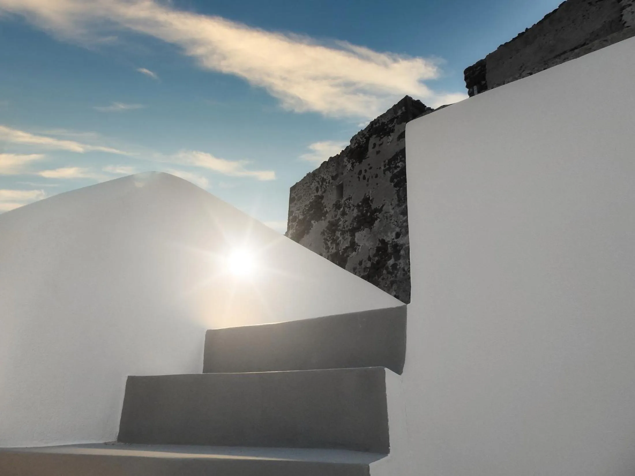 Property building in Golden Stone Santorini Suites