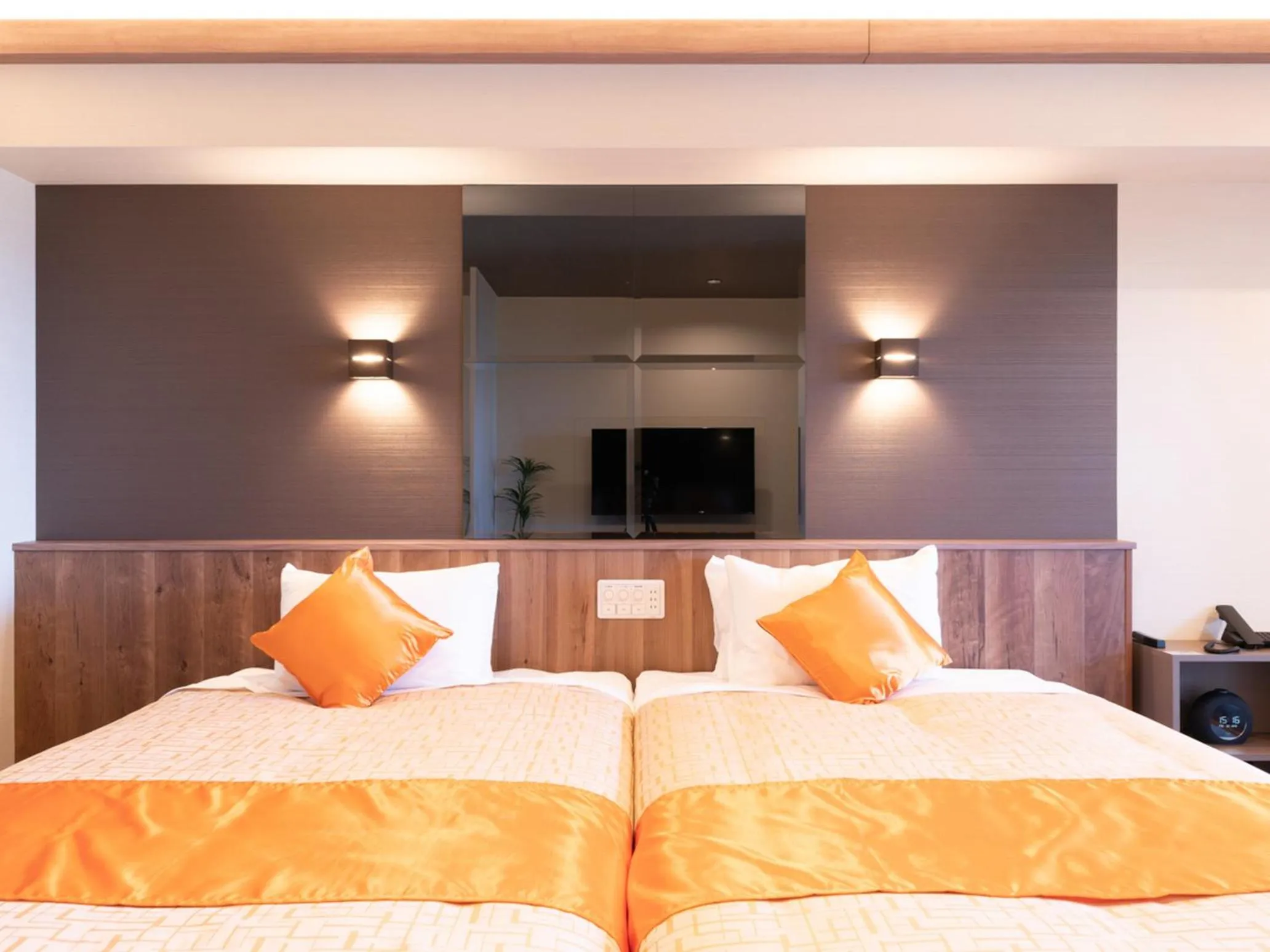 Bed in LiVEMAX RESORT Atami OCEAN