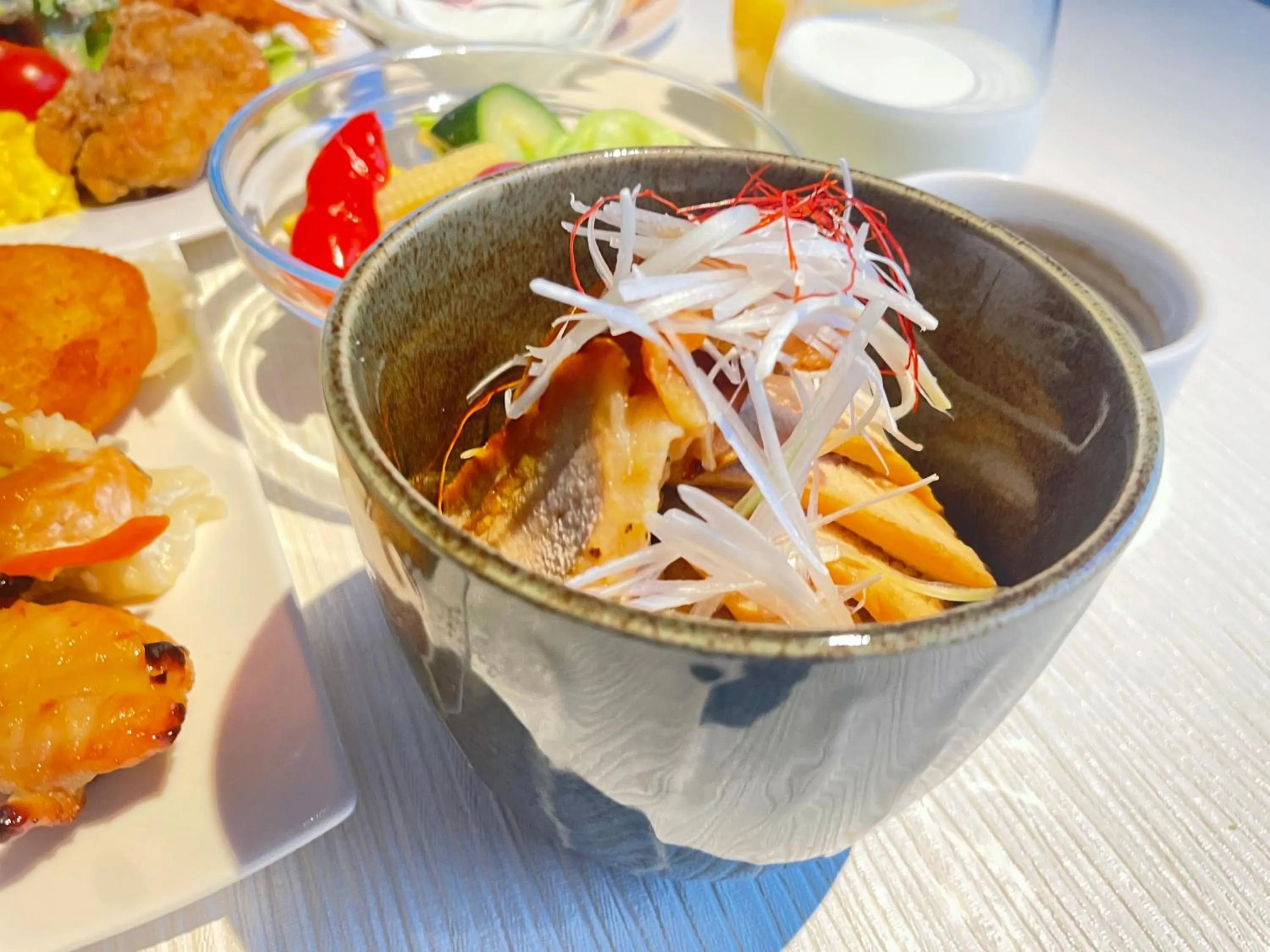 Breakfast in HOTEL AMANEK Asahikawa