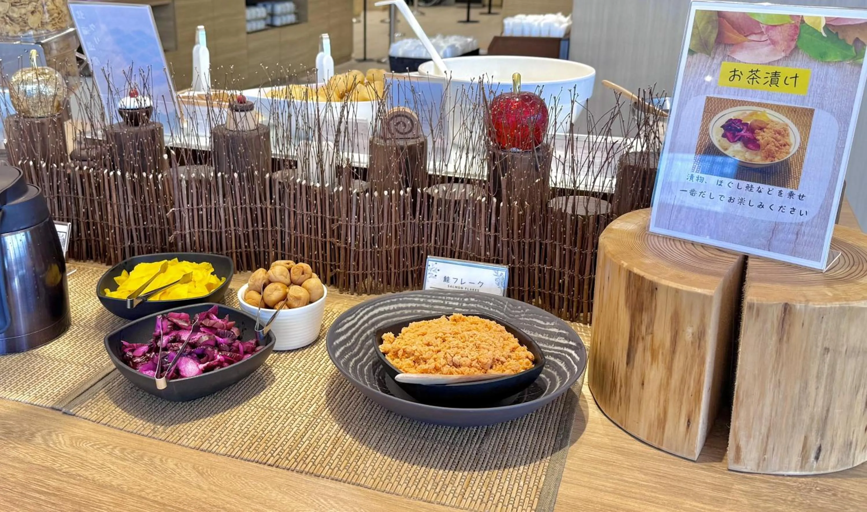 Breakfast in HOTEL AMANEK Asahikawa