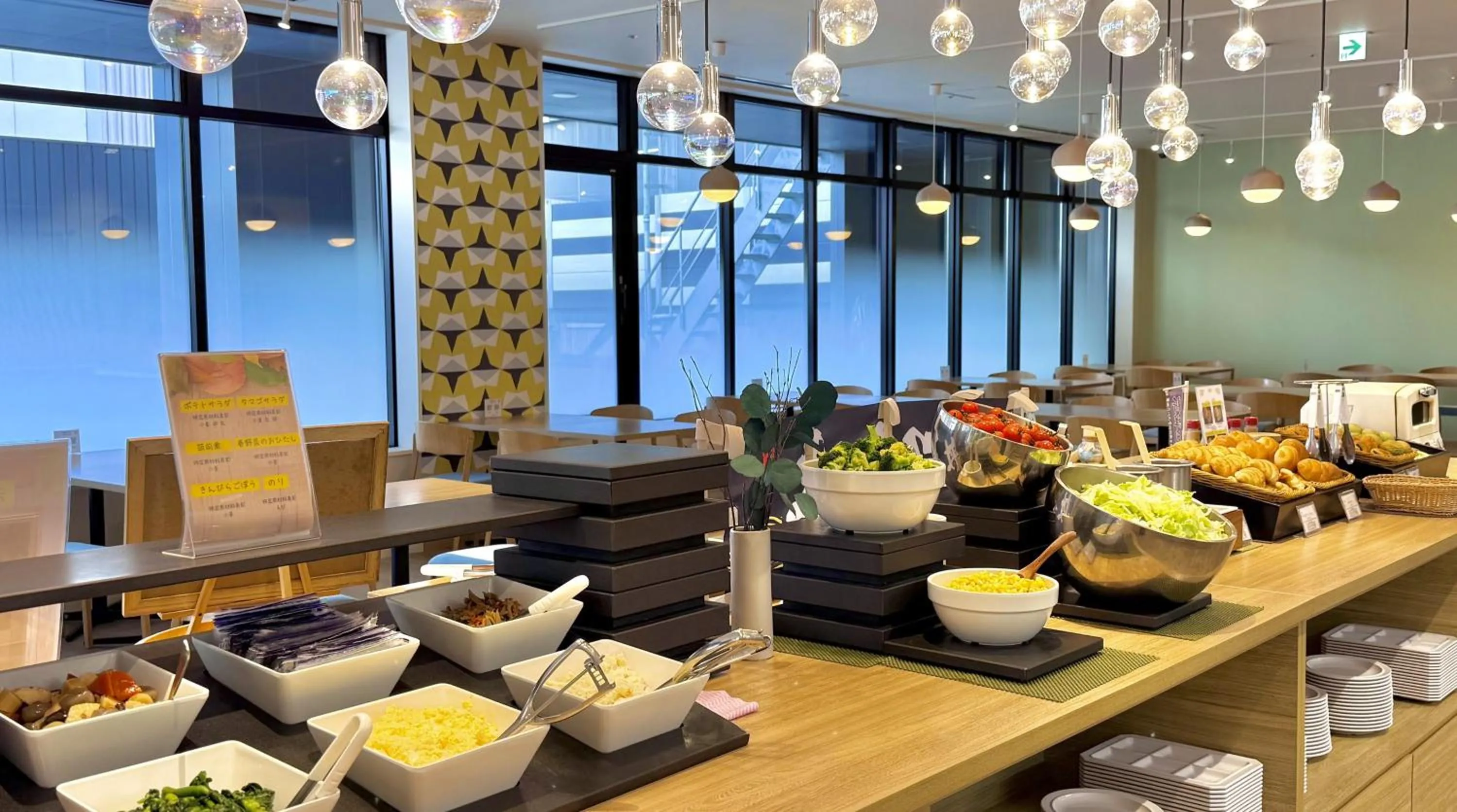 Breakfast in HOTEL AMANEK Asahikawa