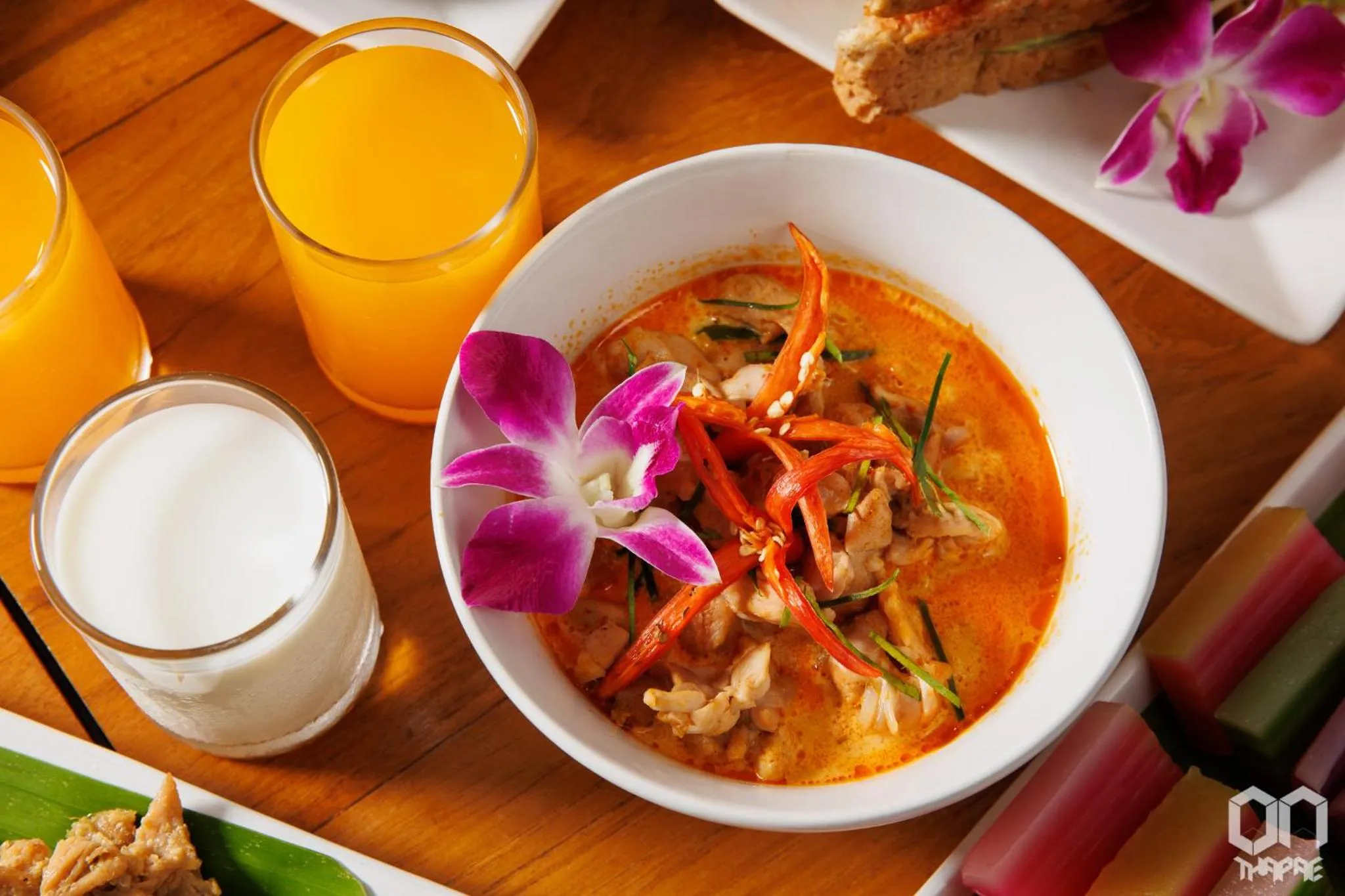 Breakfast in ON Thapae Gate Chiangmai