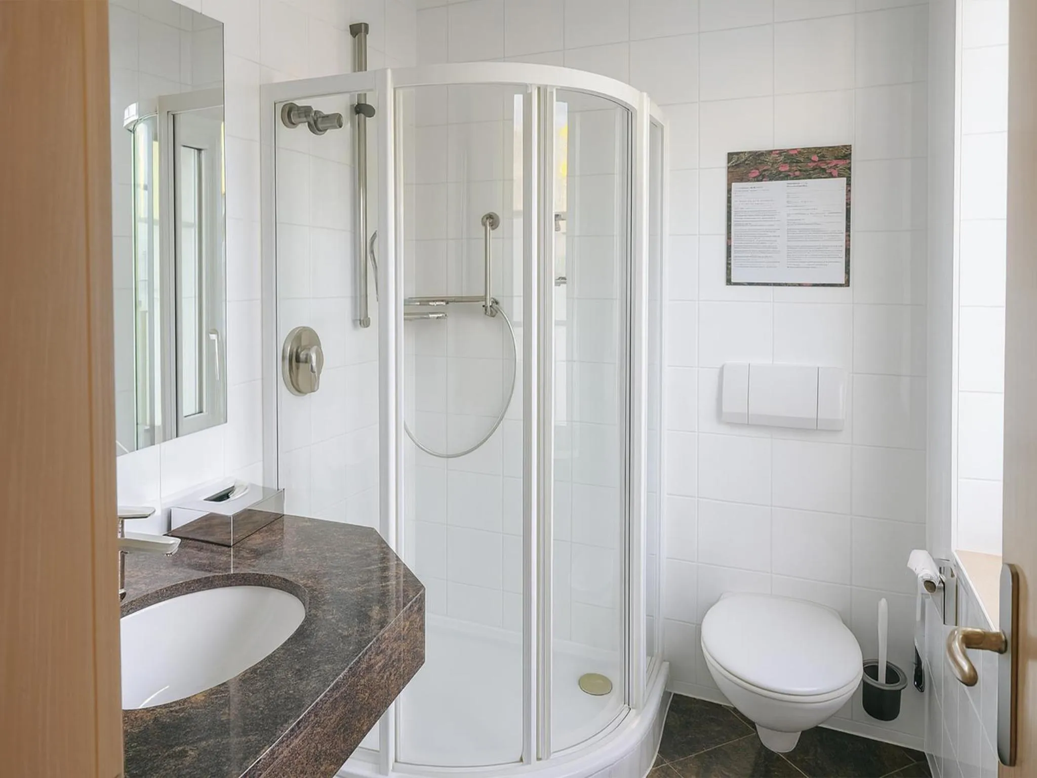 Bathroom in DORMERO Hotel Schwäbisch Hall