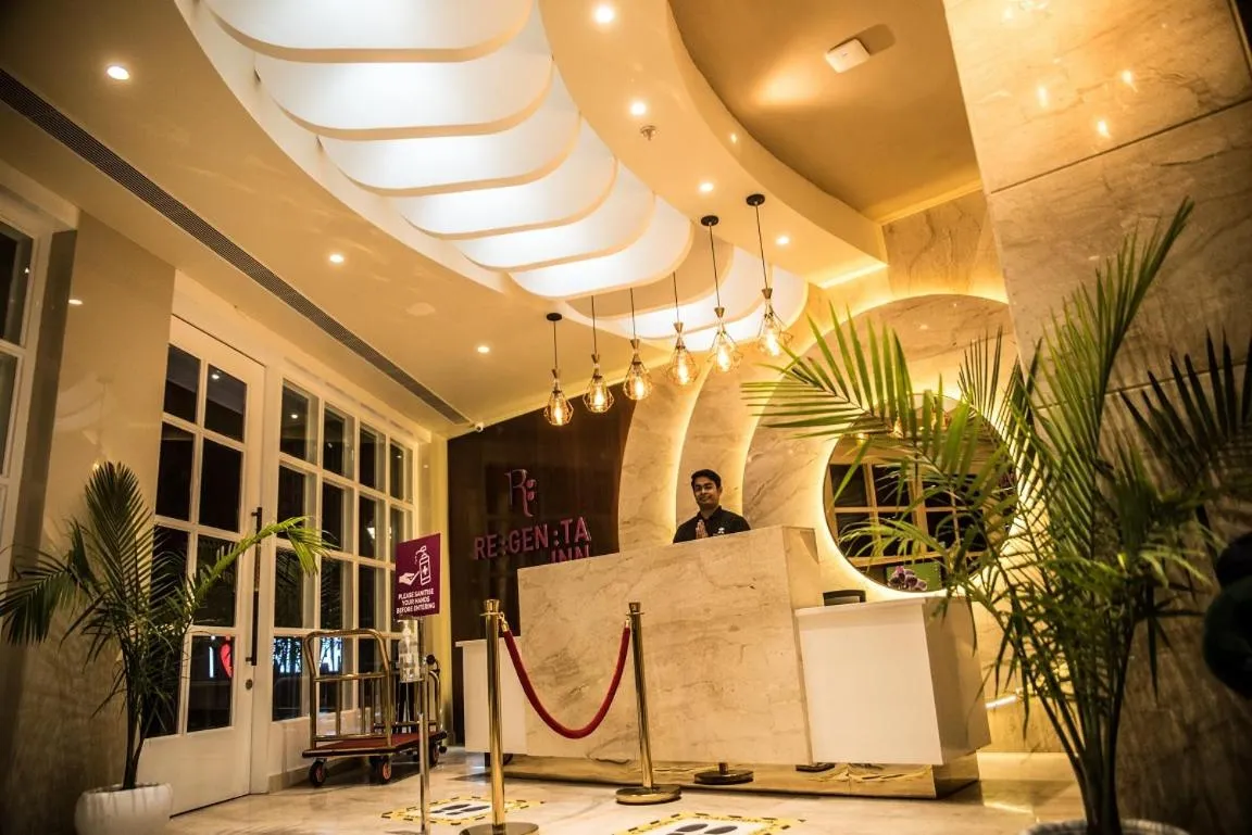 Lobby or reception in Regenta Inn Amristar Airport Road by Royal Orchid Hotels Limited