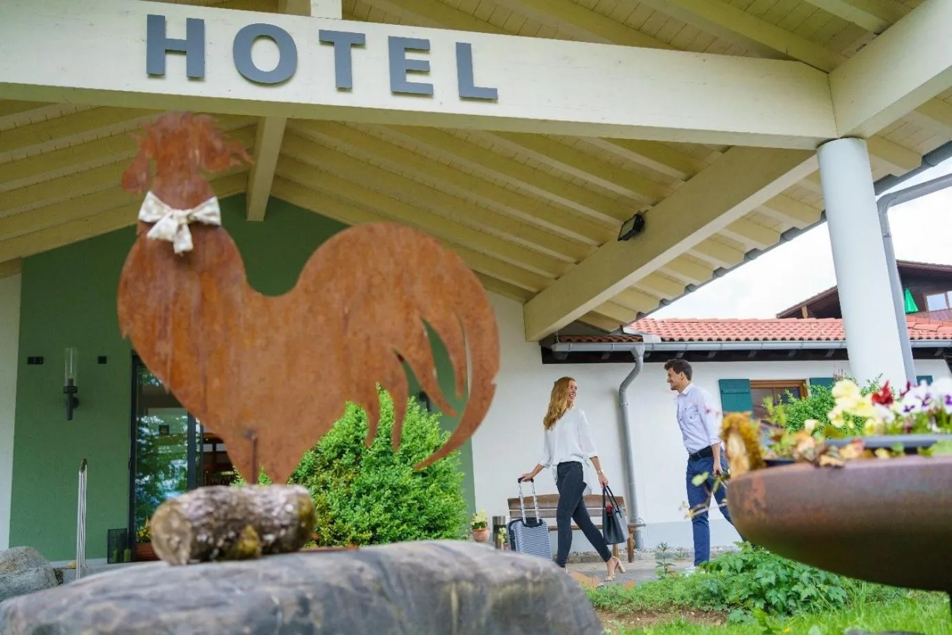 Facade/entrance in Landhotel Gockelwirt