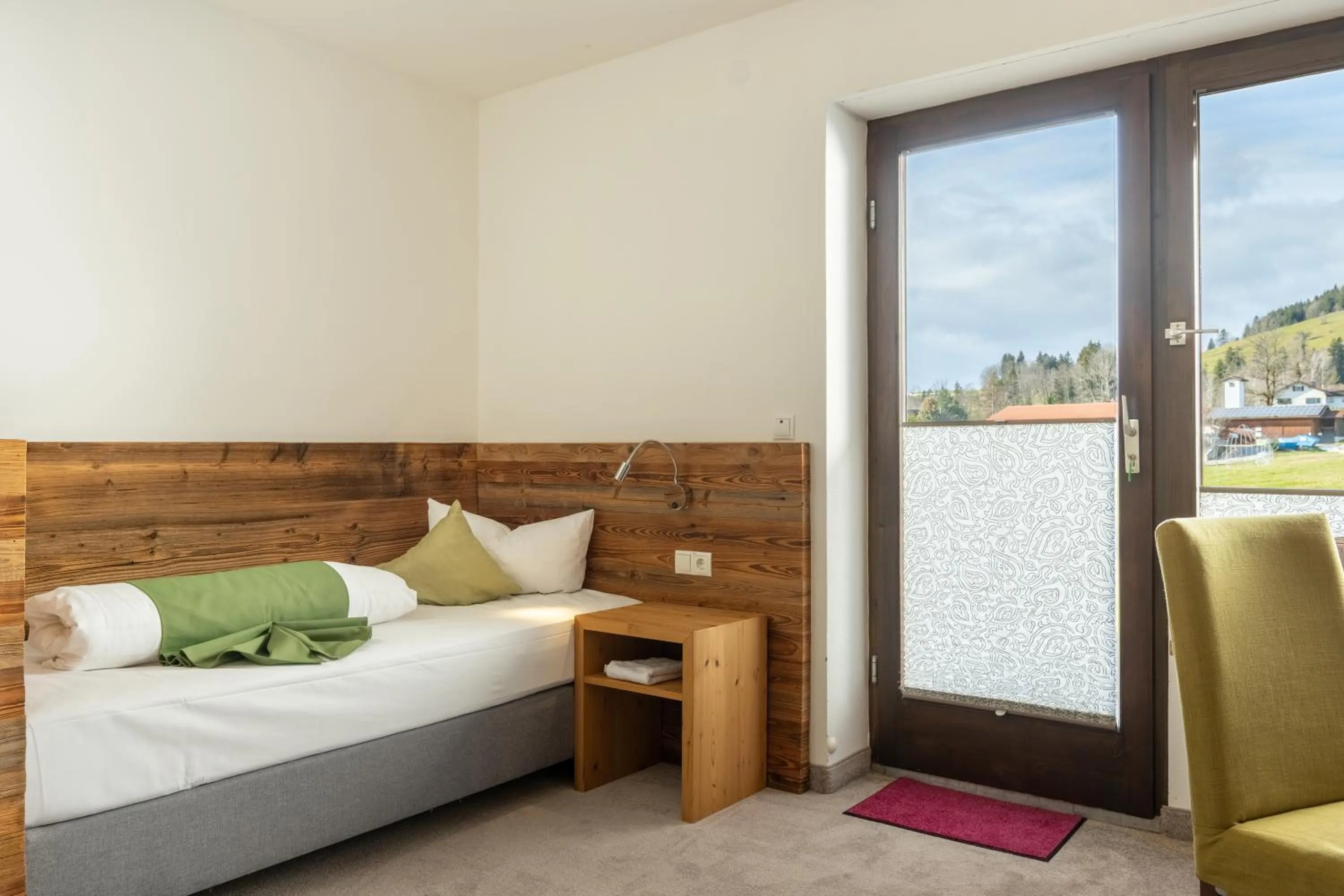 Bedroom, Bed in Landhotel Gockelwirt