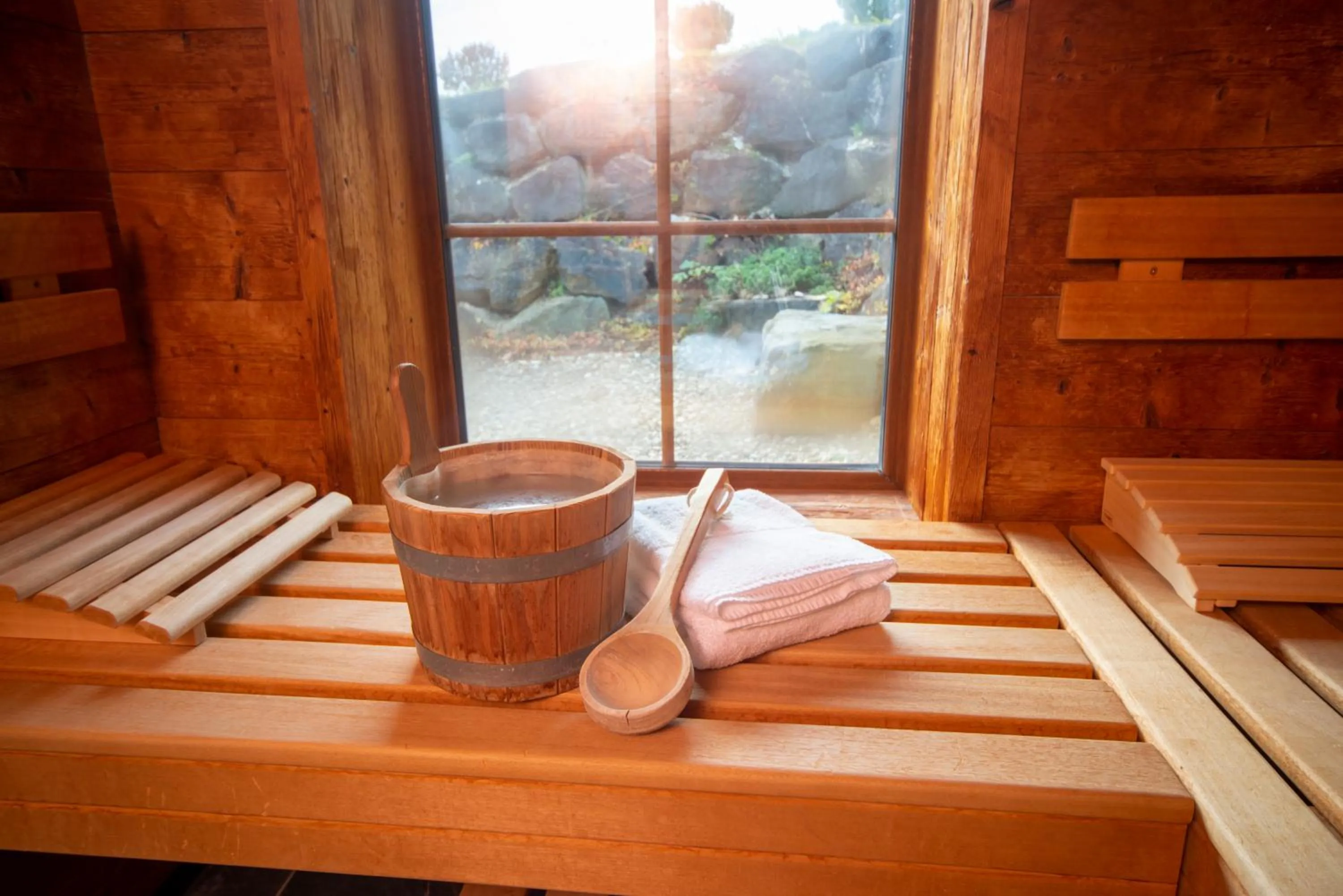 Spa and wellness centre/facilities in Landhotel Gockelwirt