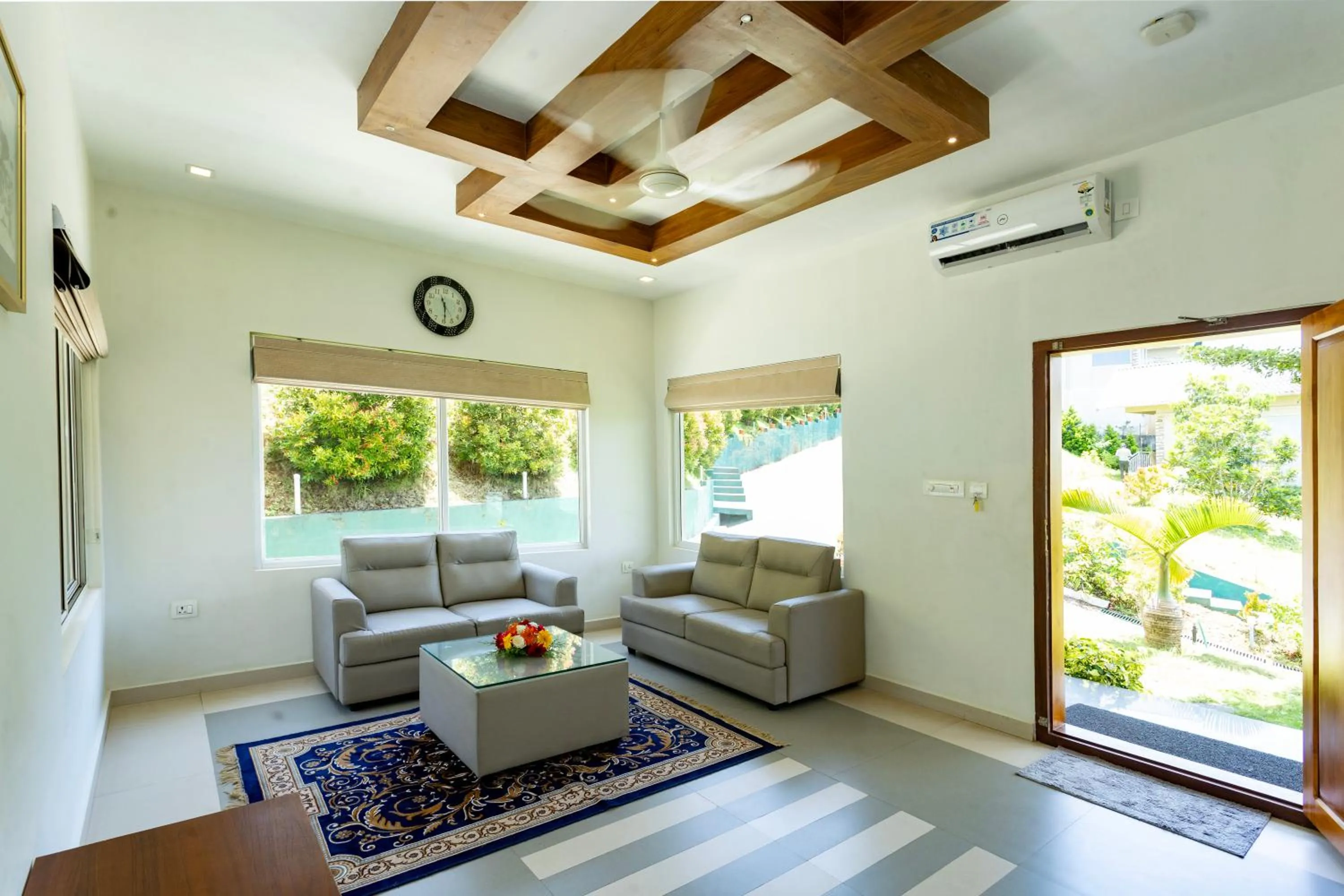 Living room in Aveda Munnar Mountains and Mist