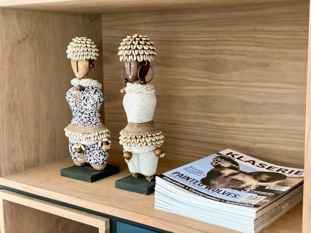 Decorative detail in Simbavati Homestead