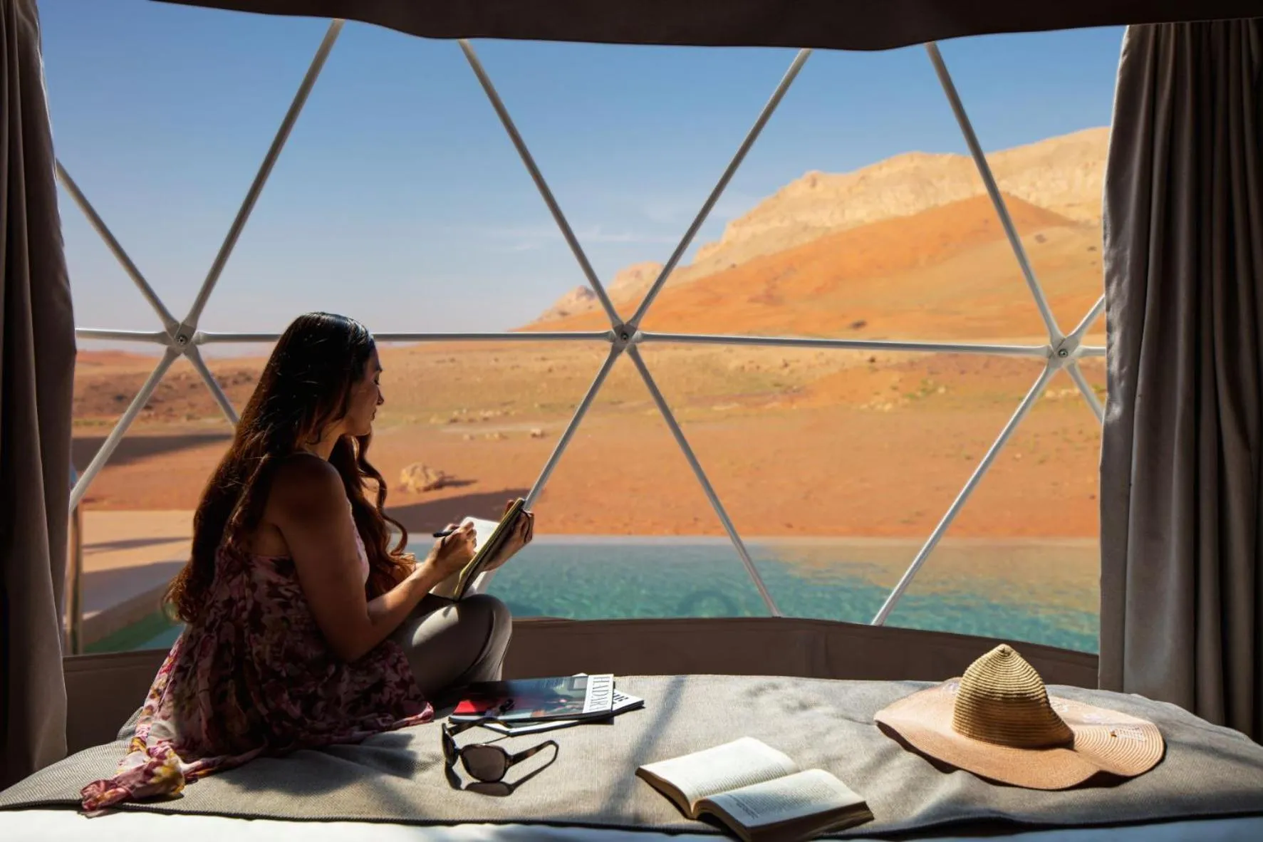 Bedroom in Moon Retreat by Sharjah Collection