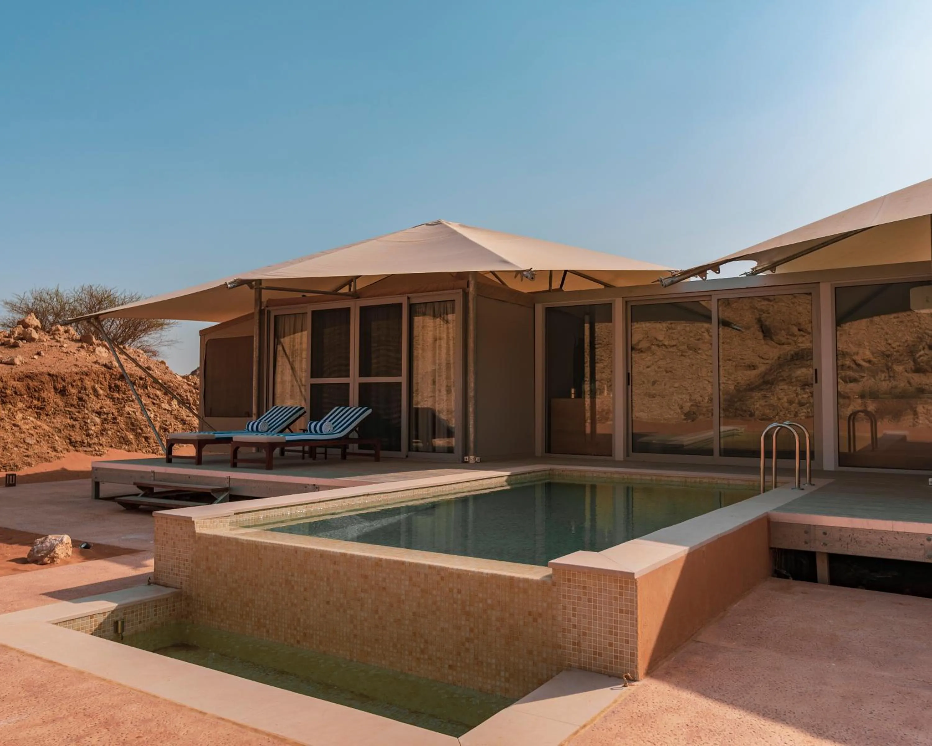 Swimming pool in Moon Retreat by Sharjah Collection