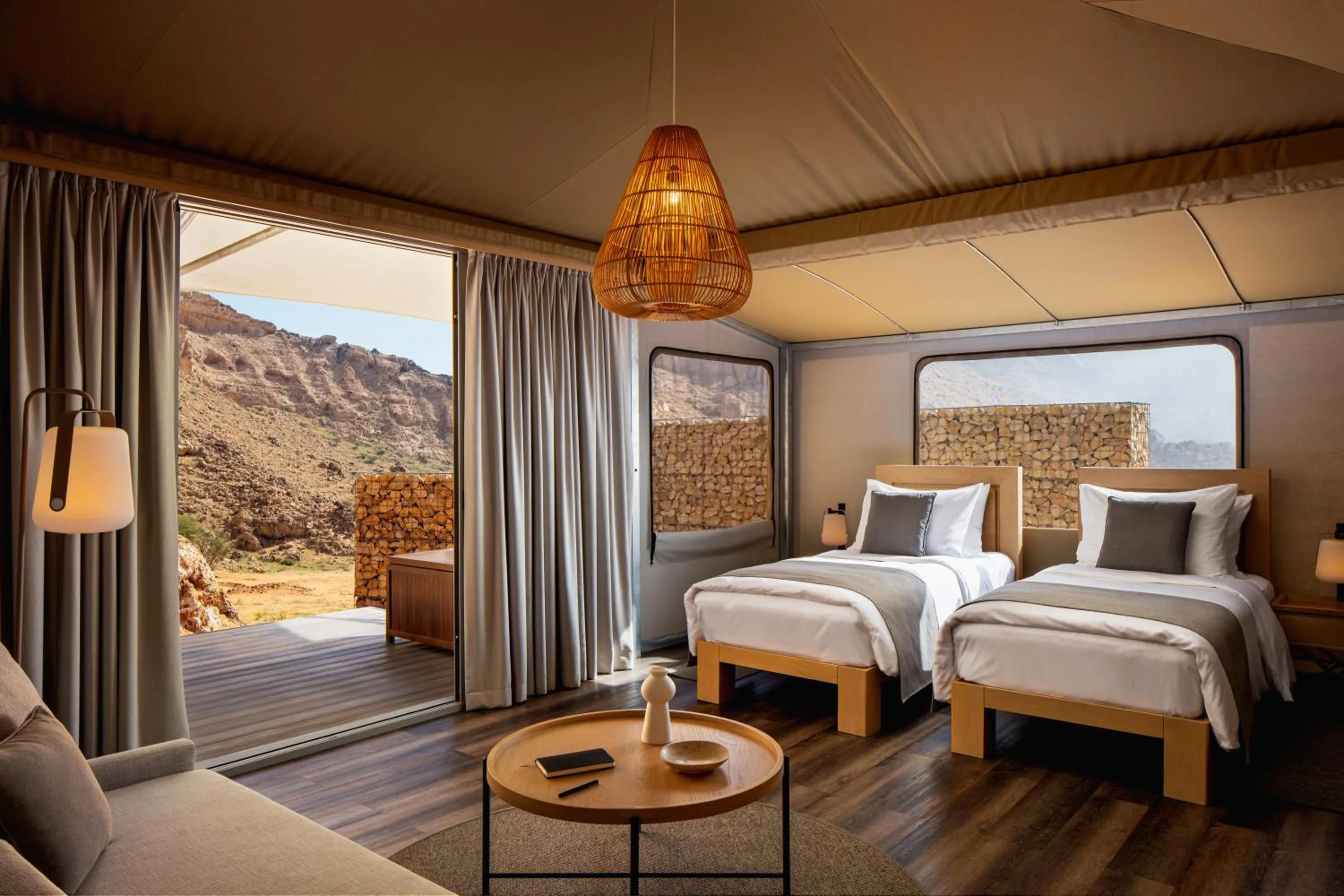 Bed in Moon Retreat by Sharjah Collection