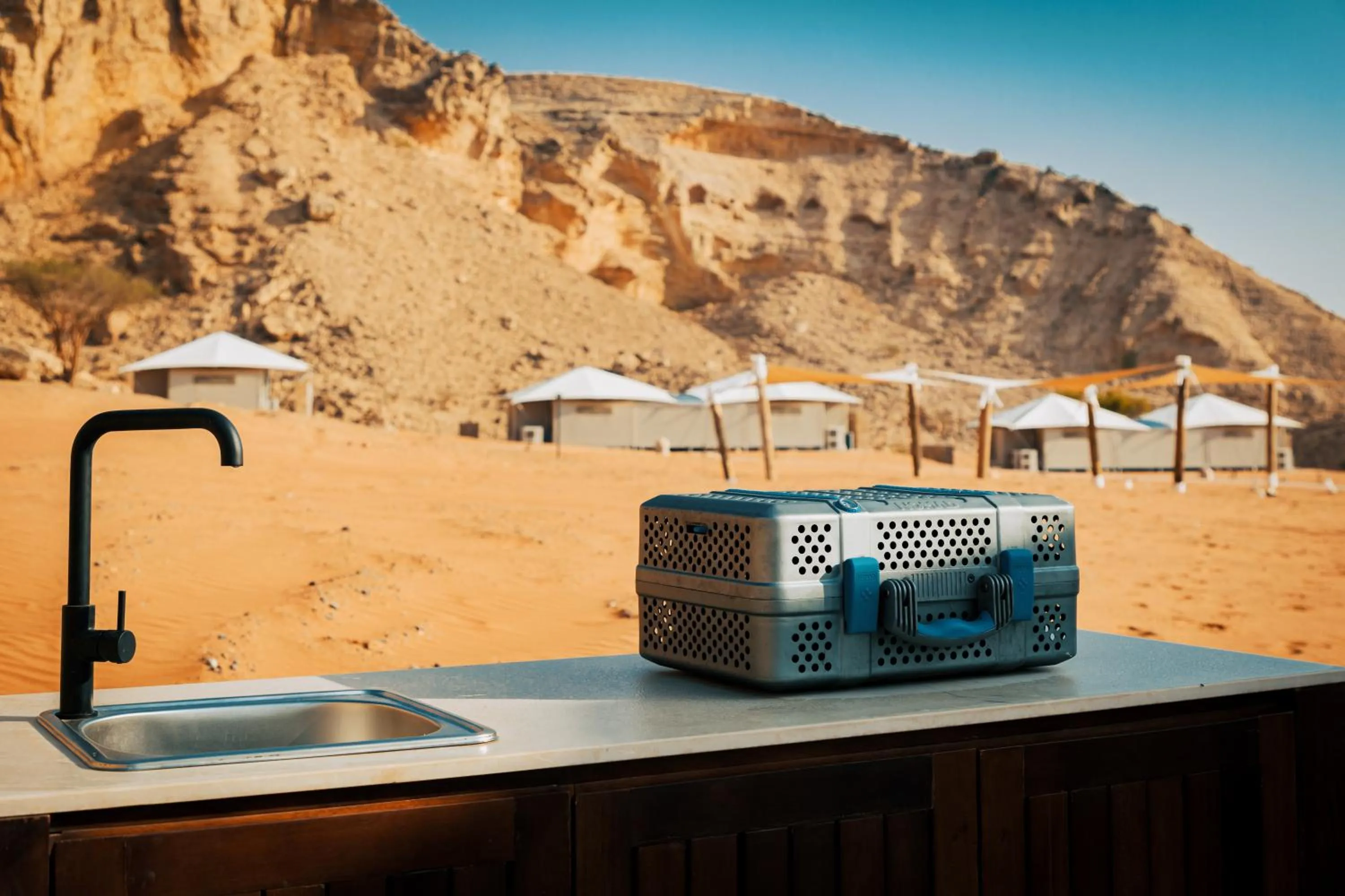 BBQ facilities in Moon Retreat by Sharjah Collection