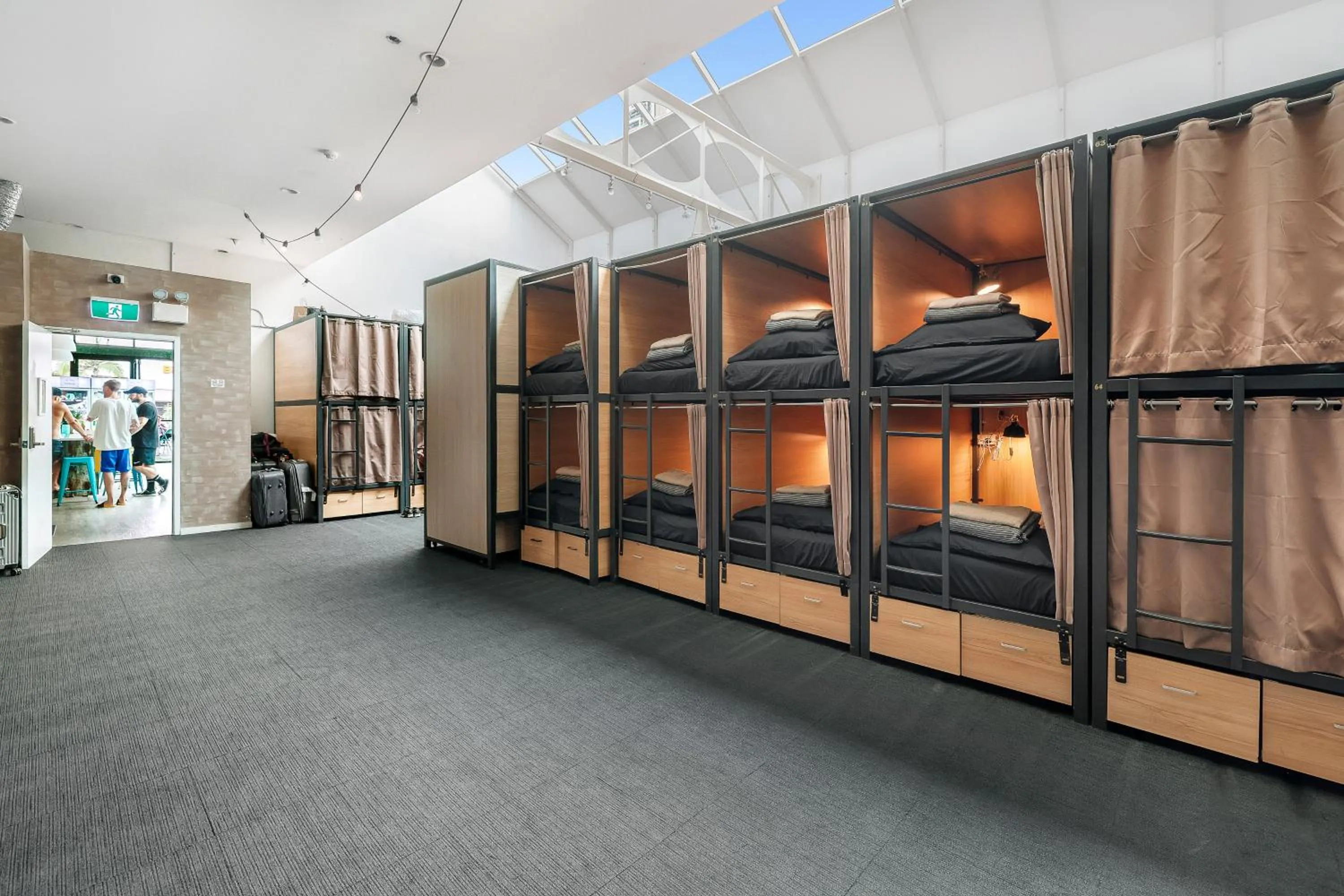 Bed in Tequila Sunrise Hostel Surfers Paradise