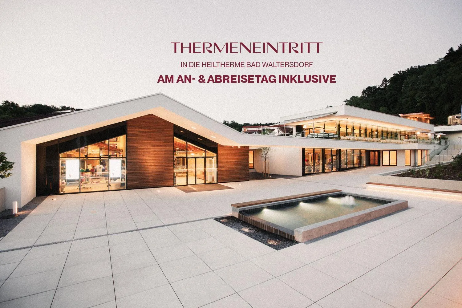 Property building in Heilthermen Resort Bad Waltersdorf