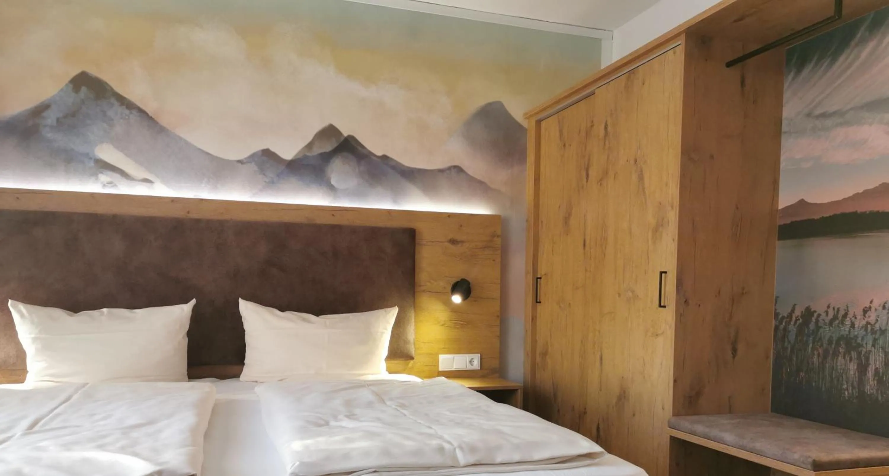 Bed in Hotel Landgasthof Zum Schildhauer