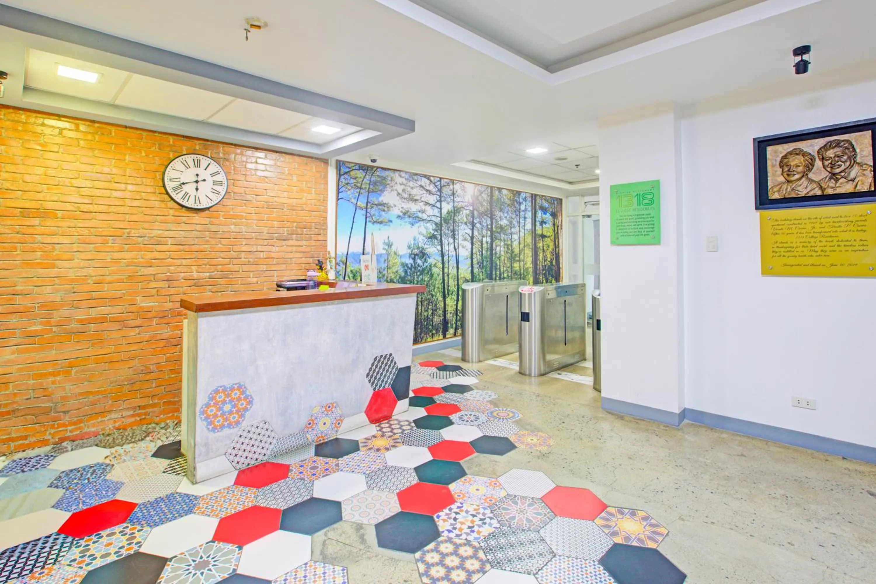 Lobby or reception in Collection O Metro Manila near University Belt formerly 1318 Residences