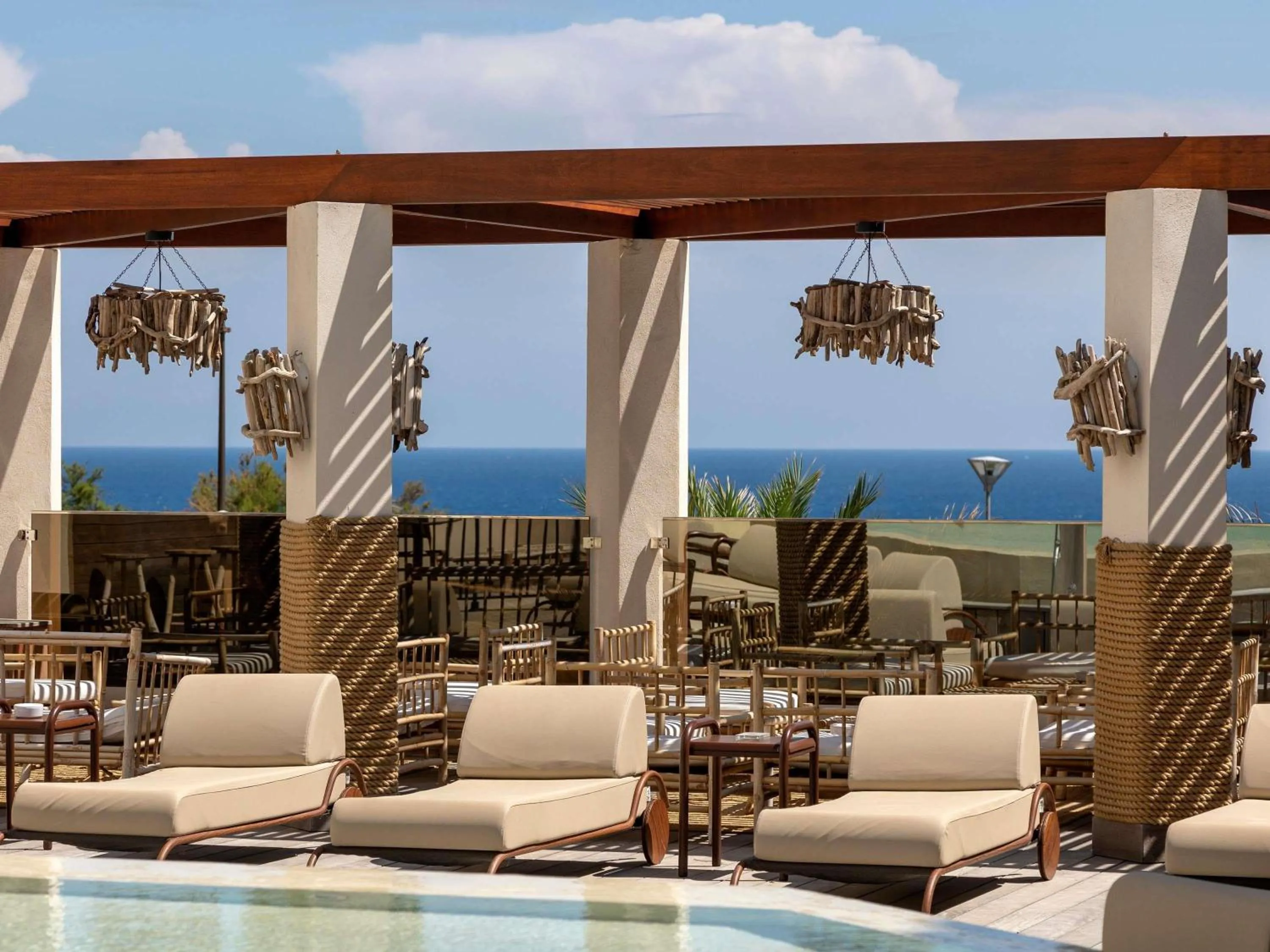 Pool view in Hotel & Spa Kasano Calvi - Handwritten Collection