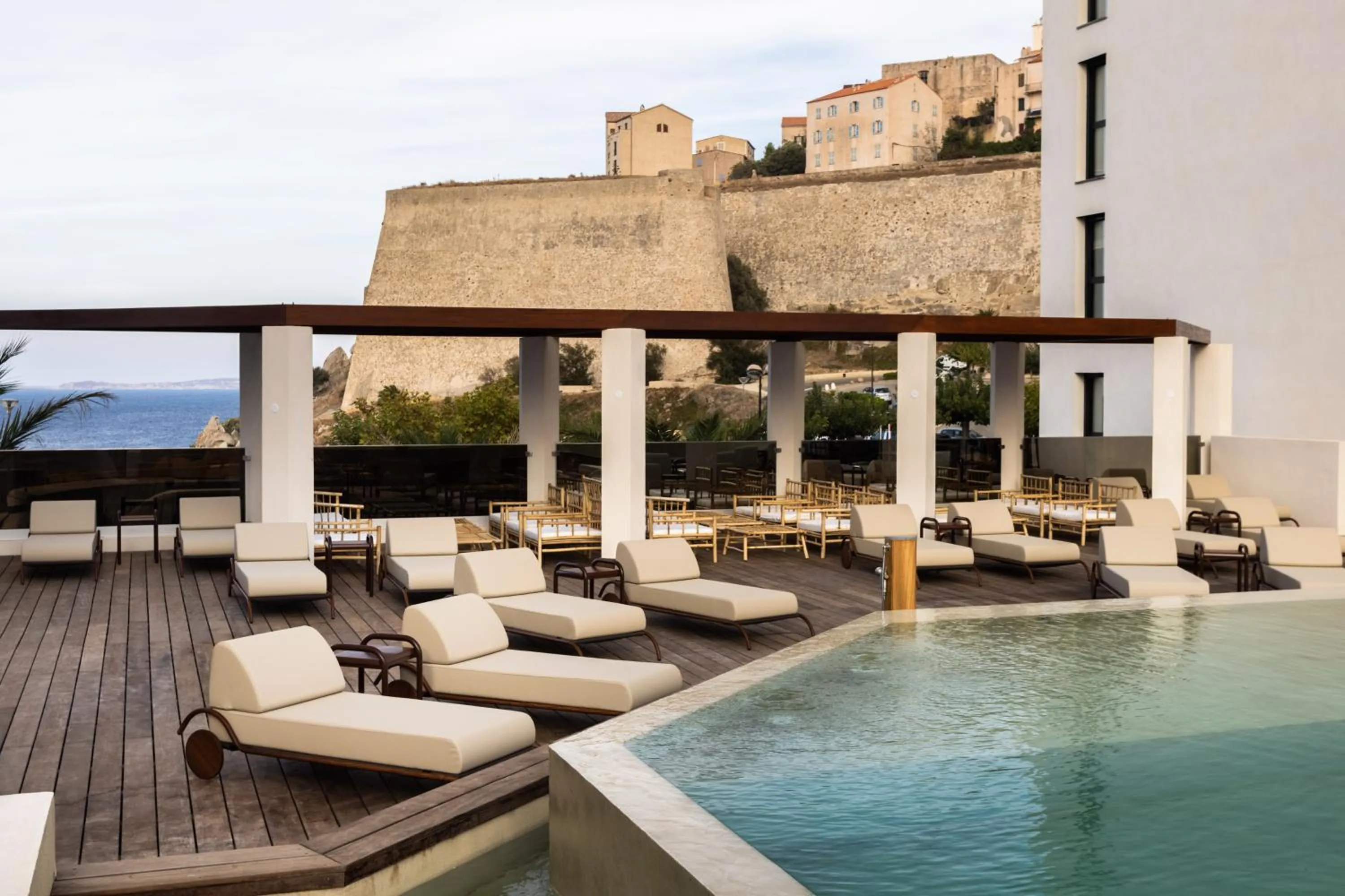 Swimming pool in Hotel & Spa Kasano Calvi - Handwritten Collection