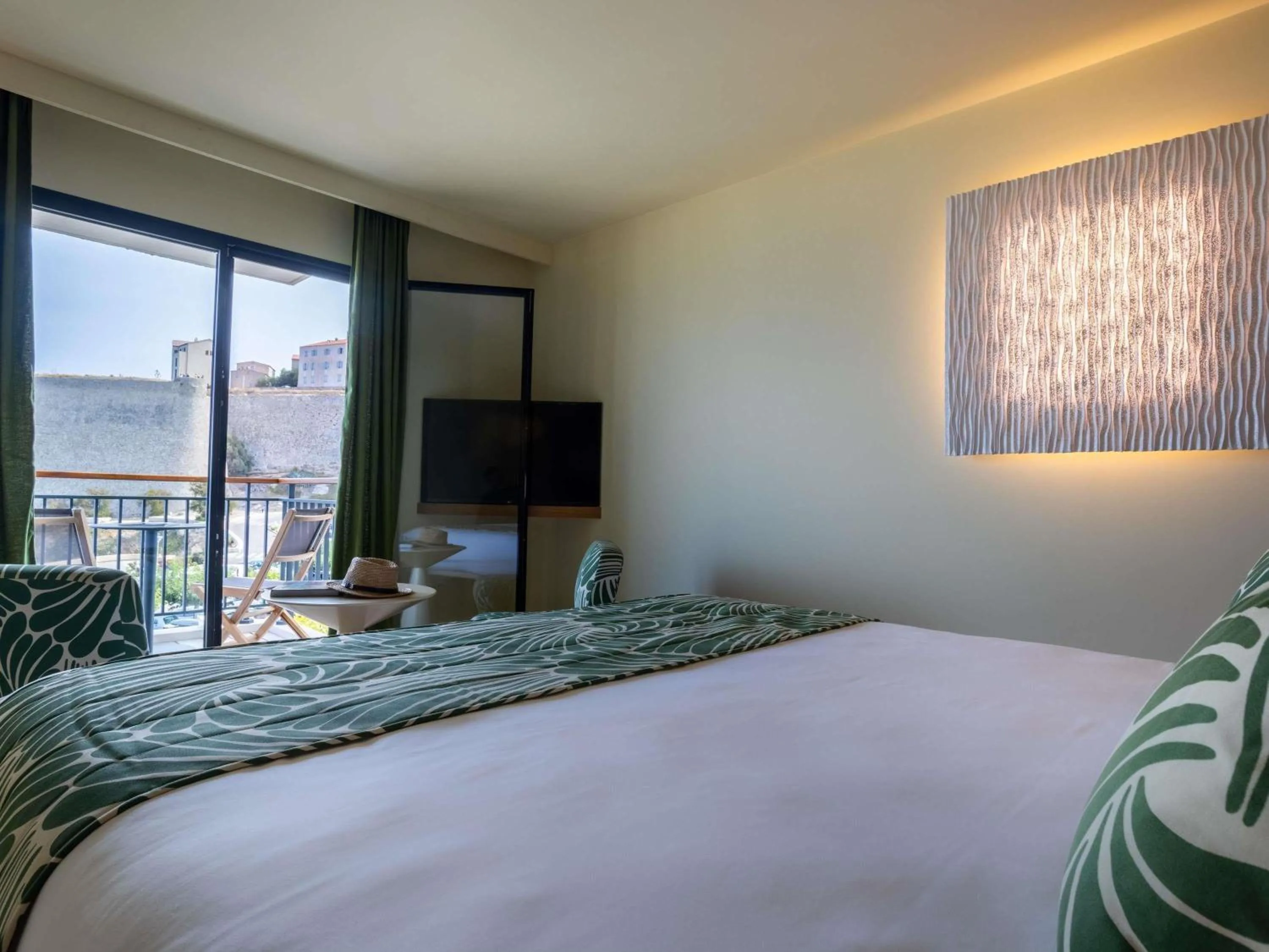 Bedroom, Bed in Hotel & Spa Kasano Calvi - Handwritten Collection