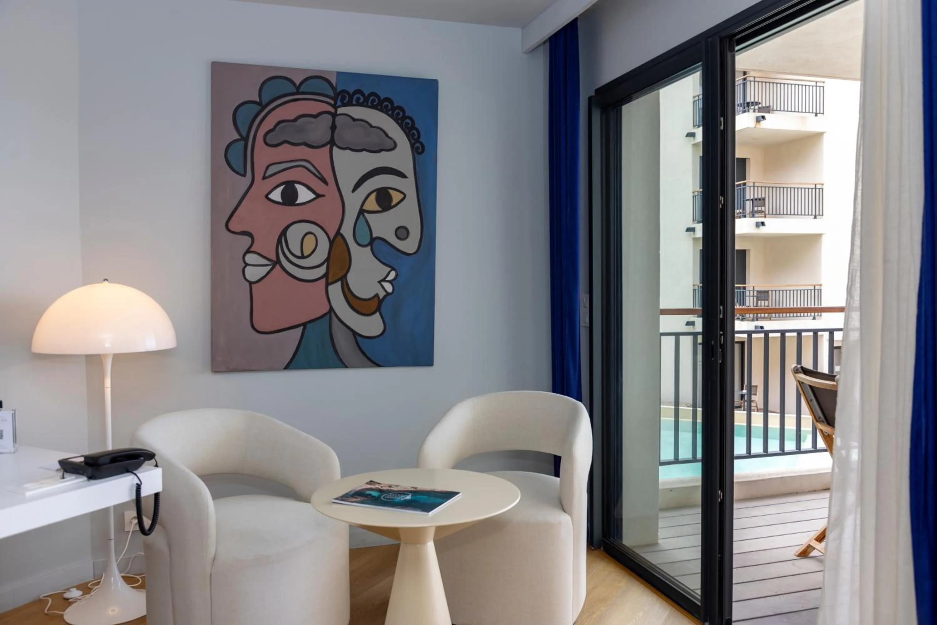 Living room in Hotel & Spa Kasano Calvi - Handwritten Collection