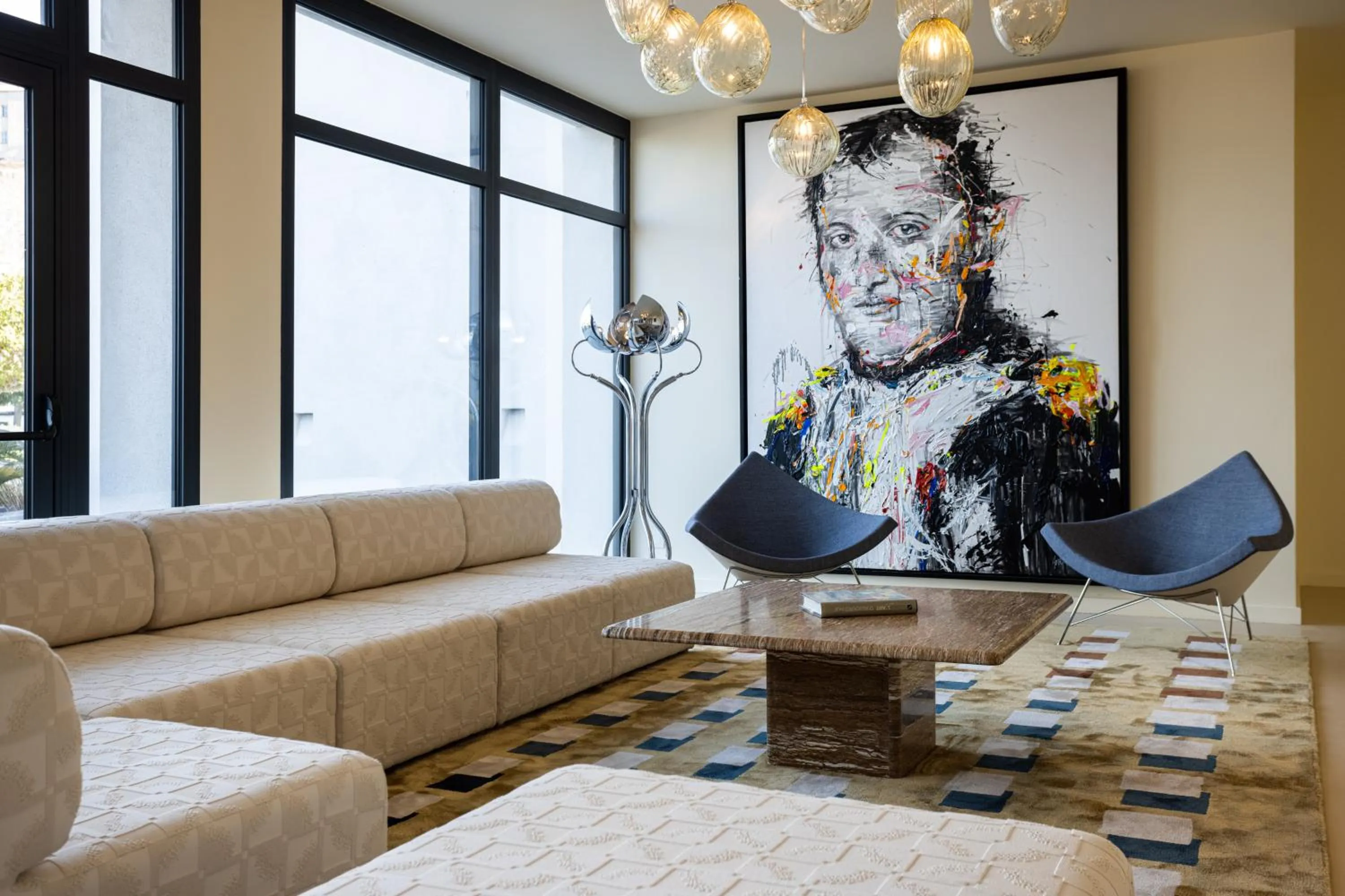 Living room in Hotel & Spa Kasano Calvi - Handwritten Collection