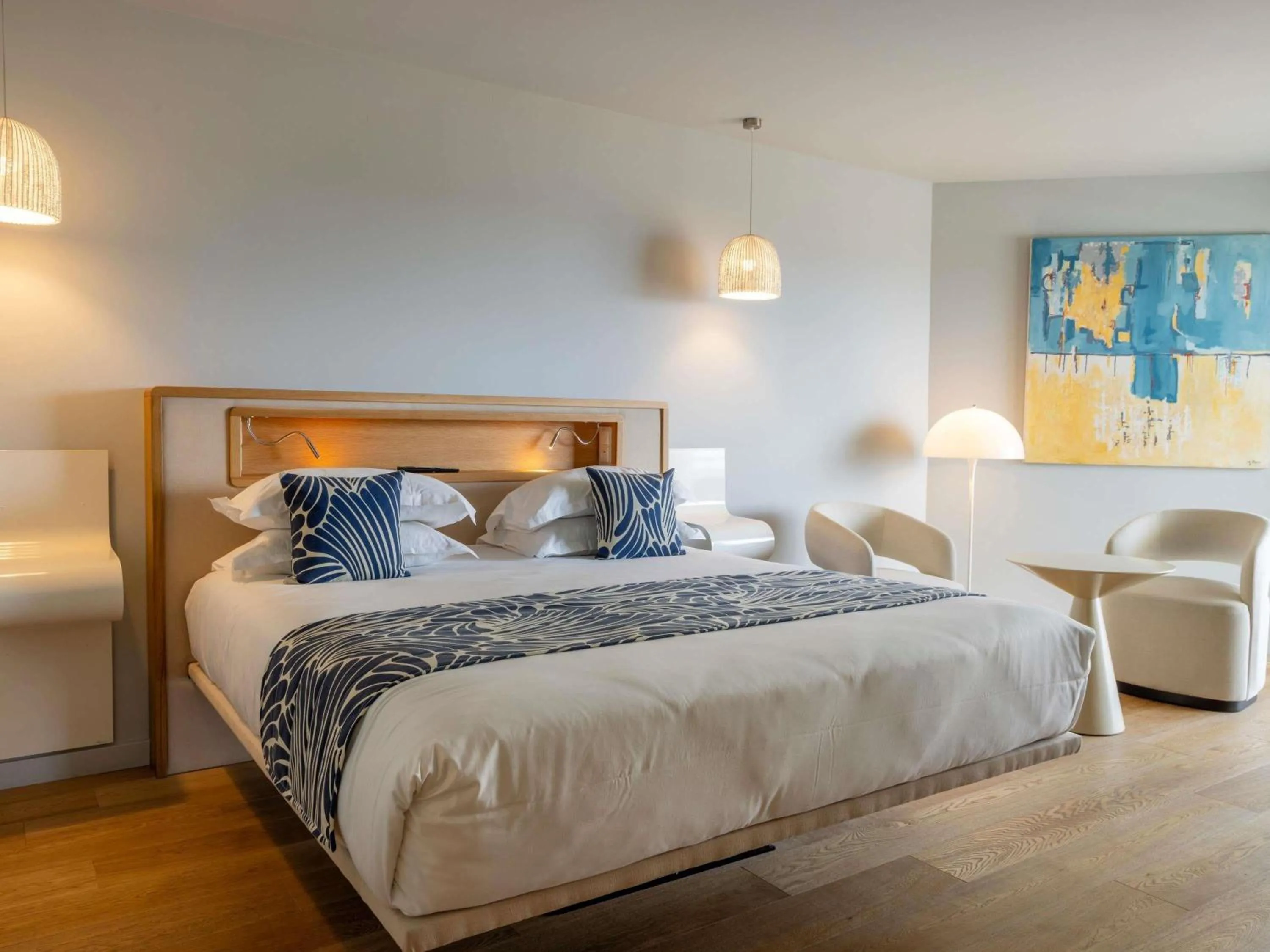 Bedroom, Bed in Hotel & Spa Kasano Calvi - Handwritten Collection