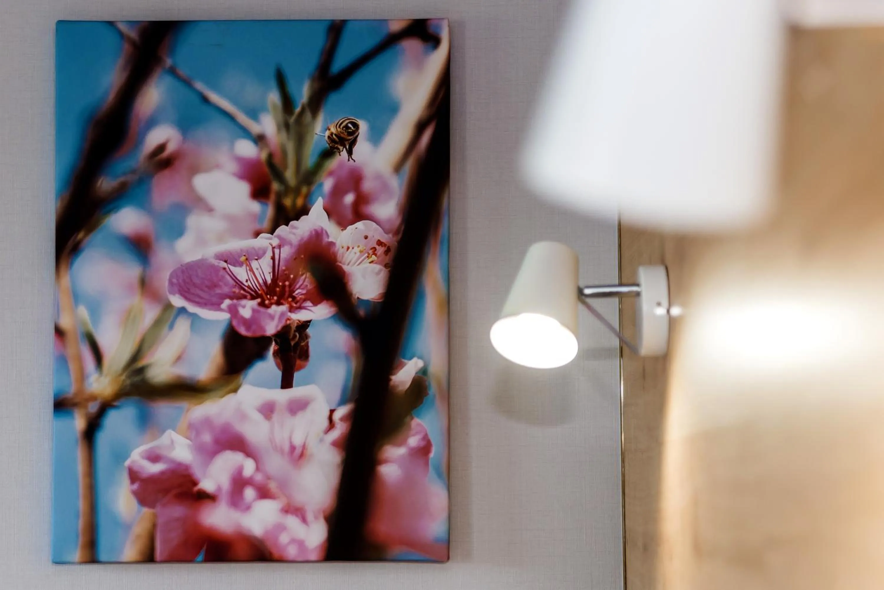 Decorative detail in Hotel 107