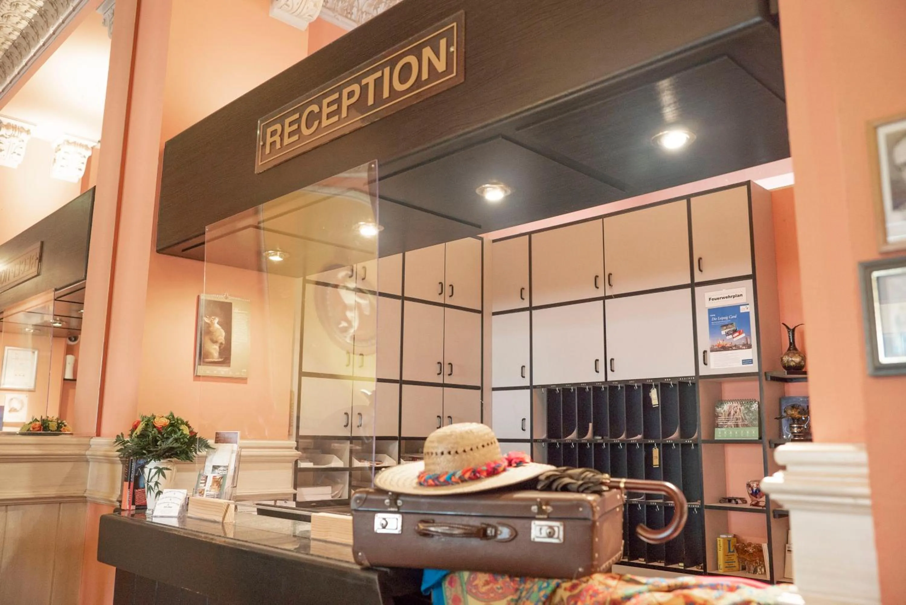 Lobby or reception in Hotel Adagio