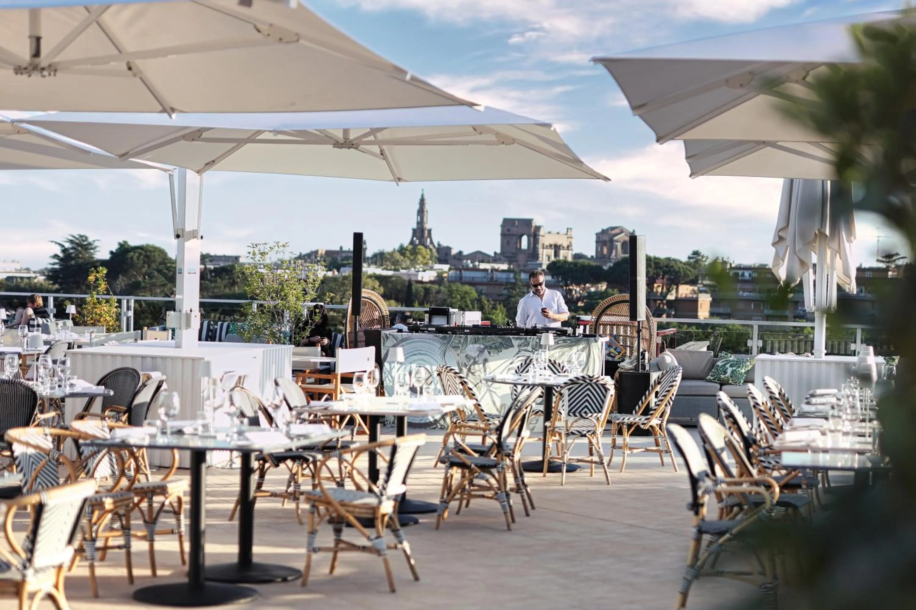 Restaurant/places to eat in Hotel Villa Pamphili Roma