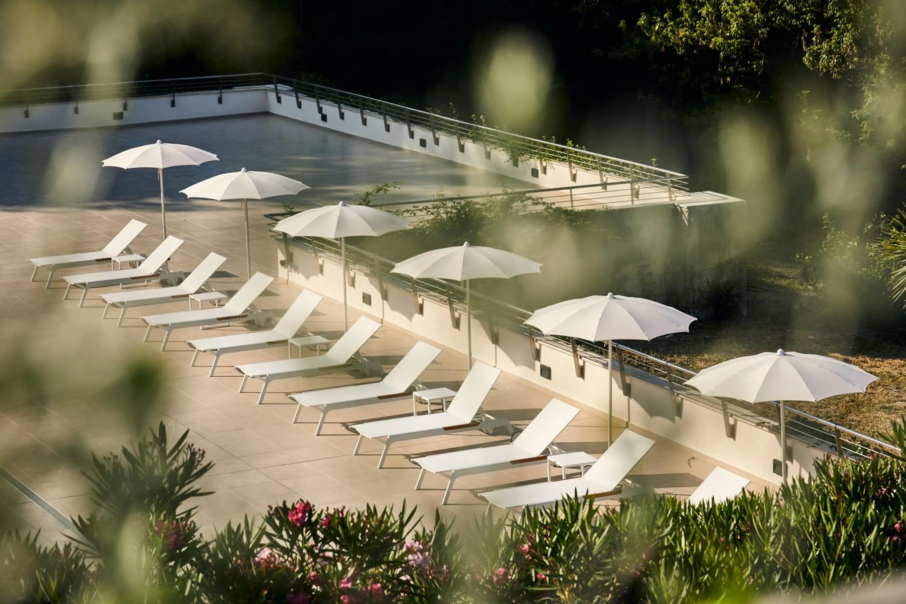 Swimming pool in Hotel Villa Pamphili Roma