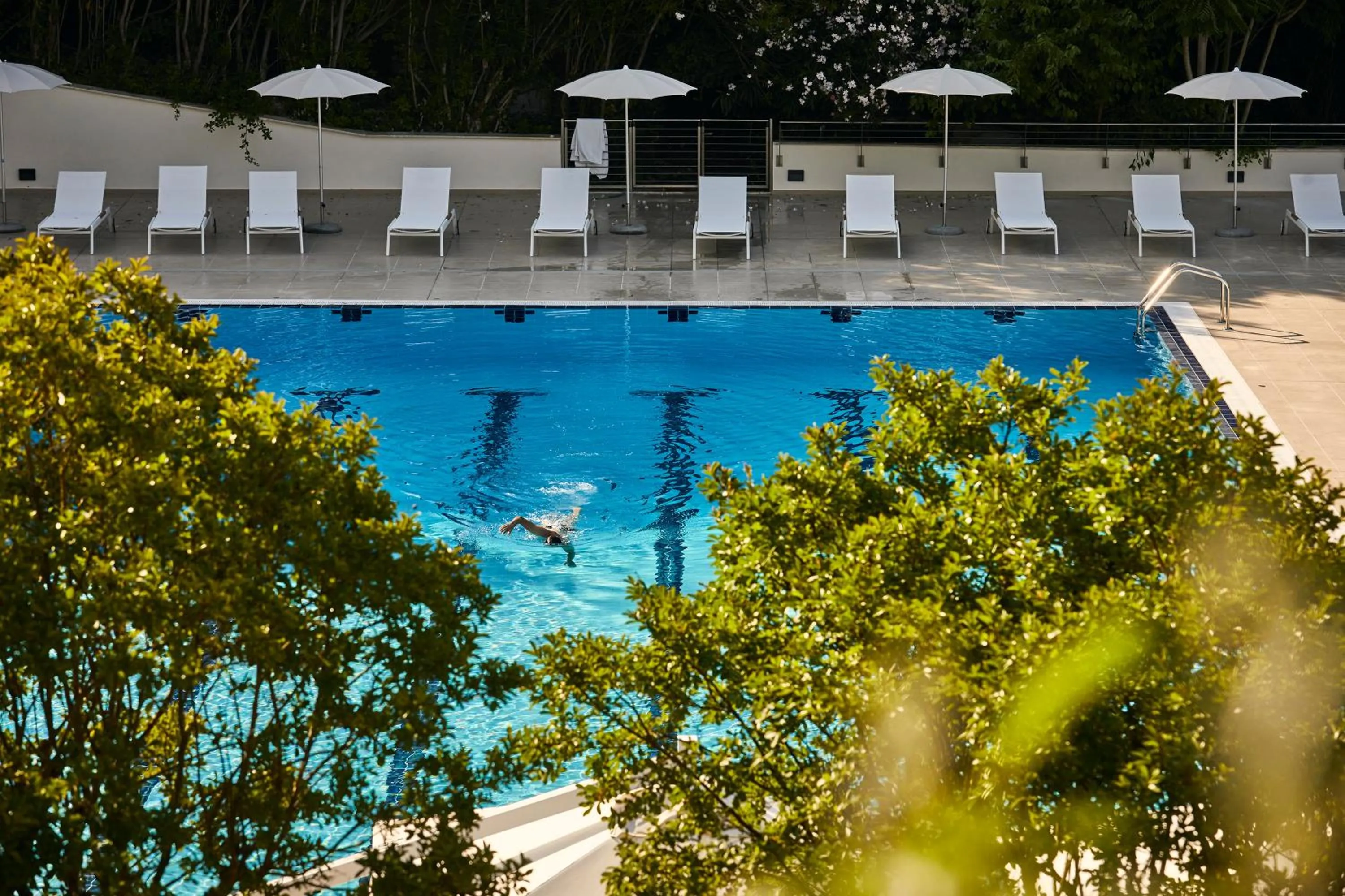 Swimming pool in Hotel Villa Pamphili Roma