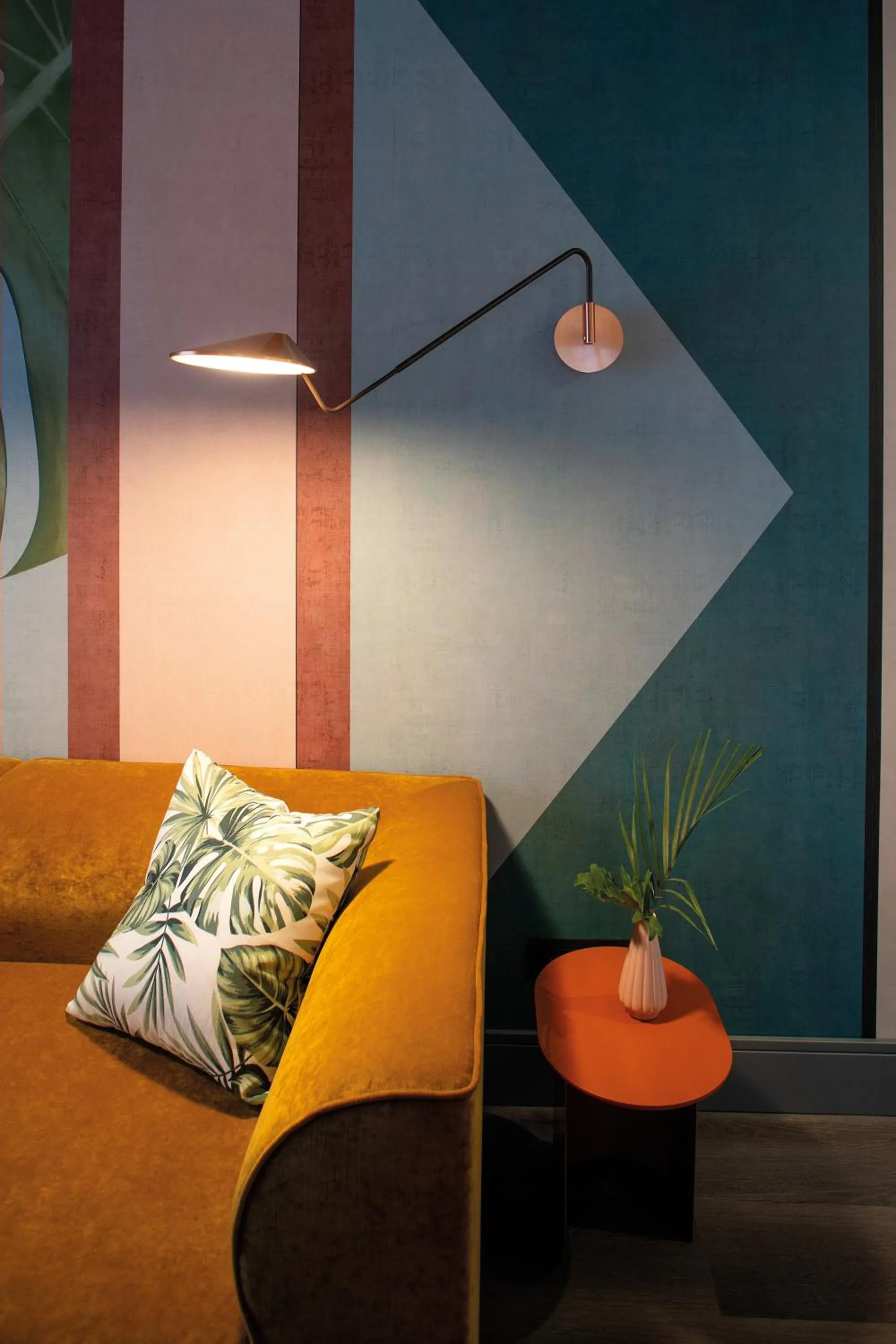 Decorative detail in Hotel Villa Pamphili Roma