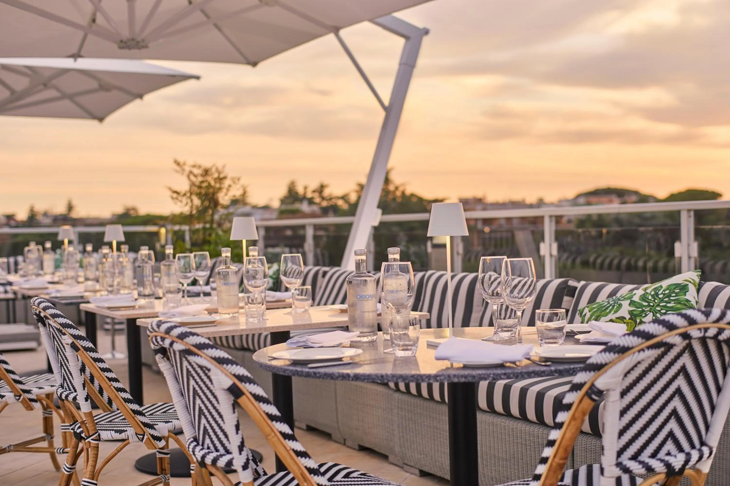 Balcony/Terrace in Hotel Villa Pamphili Roma