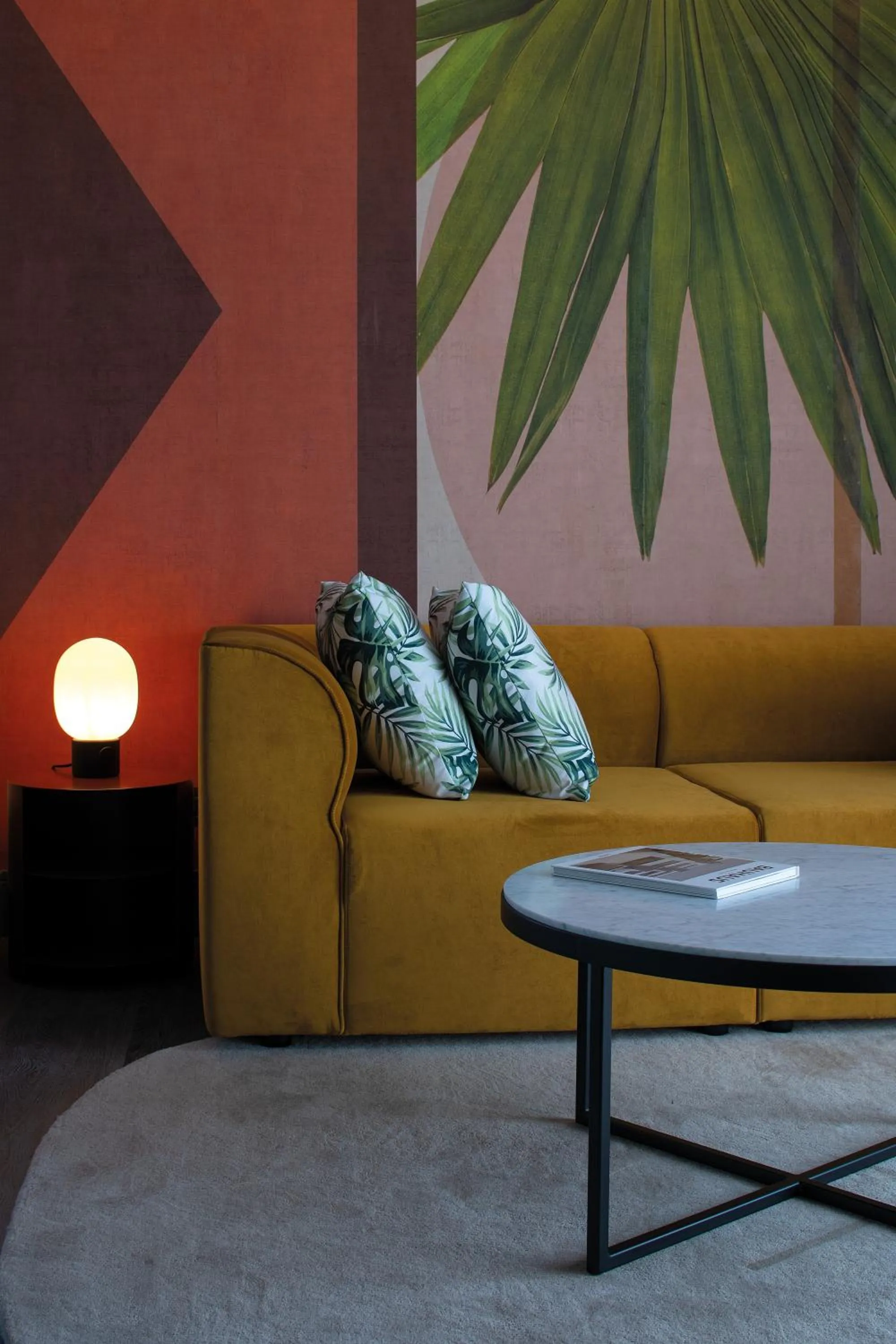 Seating area in Hotel Villa Pamphili Roma