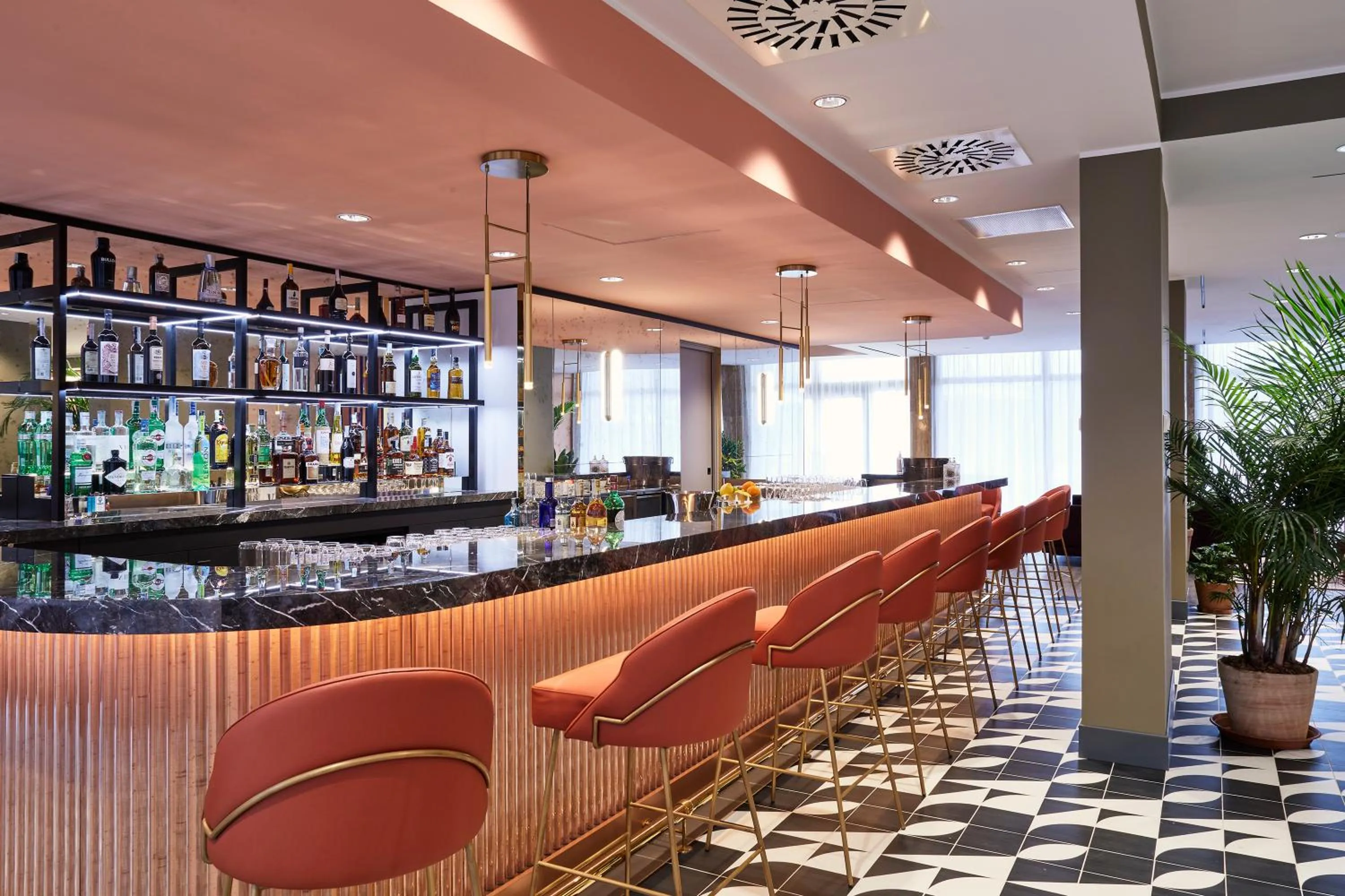 Lounge or bar in Hotel Villa Pamphili Roma
