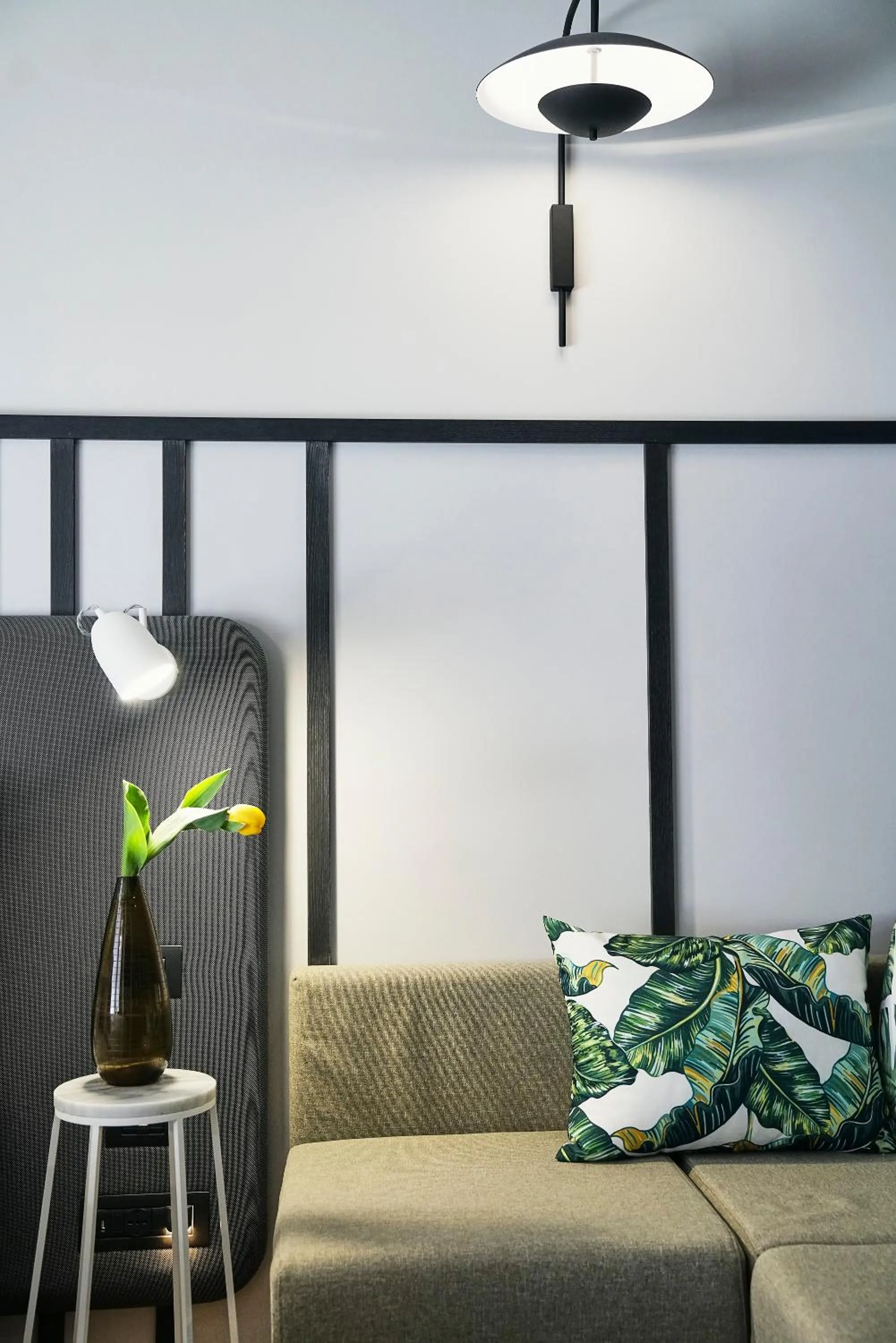 Decorative detail in Hotel Villa Pamphili Roma