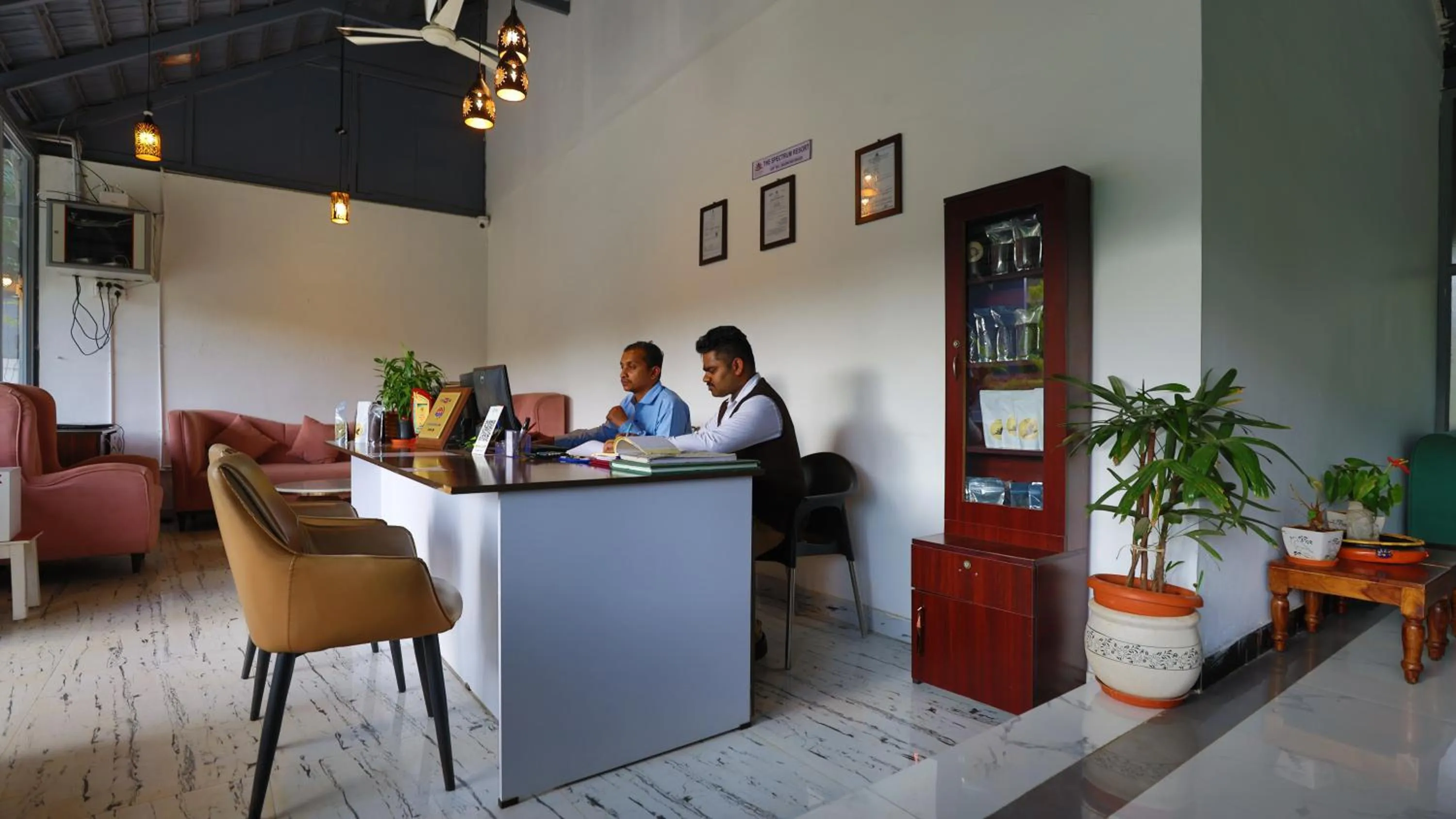 Lobby or reception in The Spectrum Resort - Chikmagalur