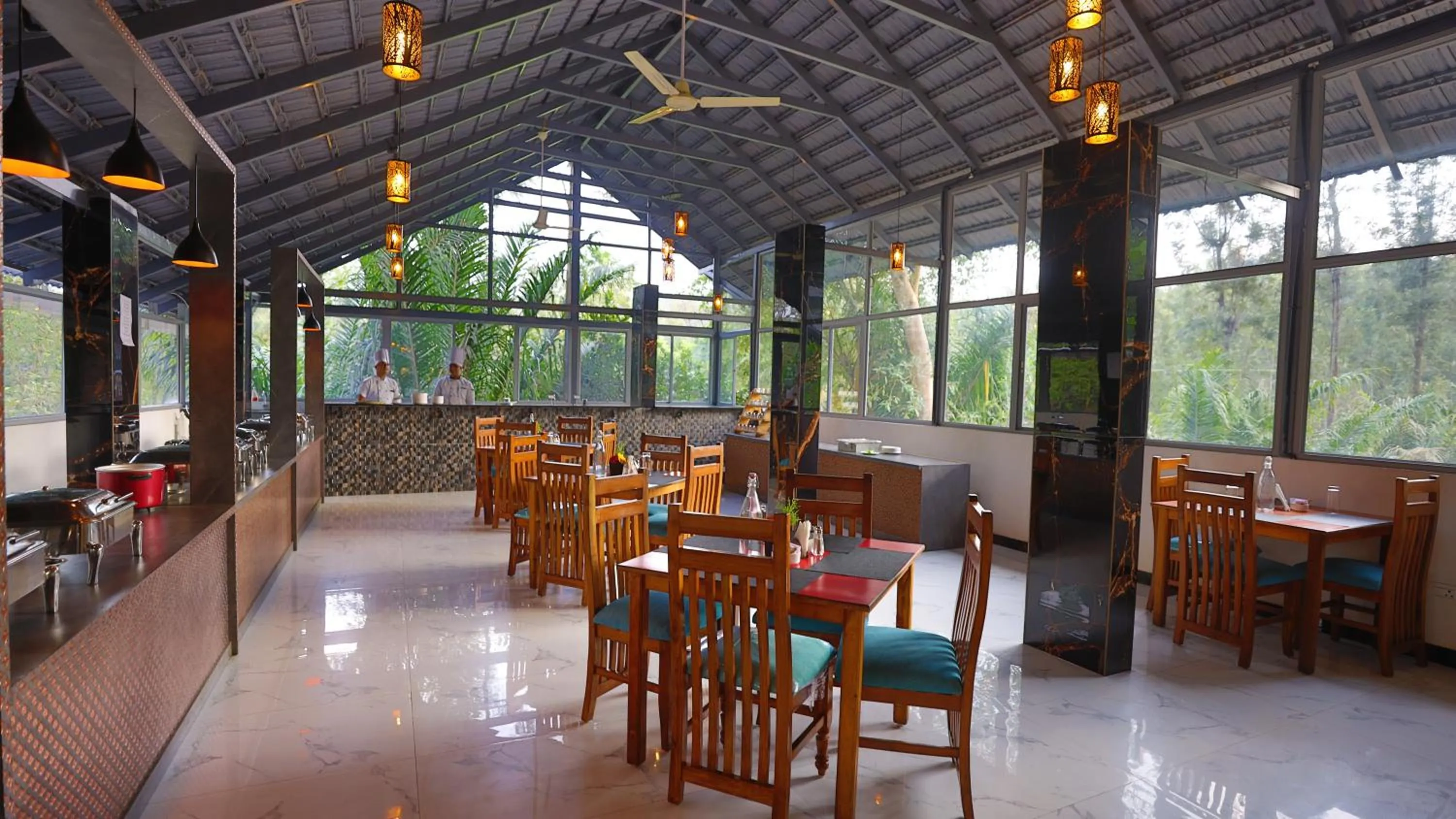 Restaurant/places to eat in The Spectrum Resort - Chikmagalur
