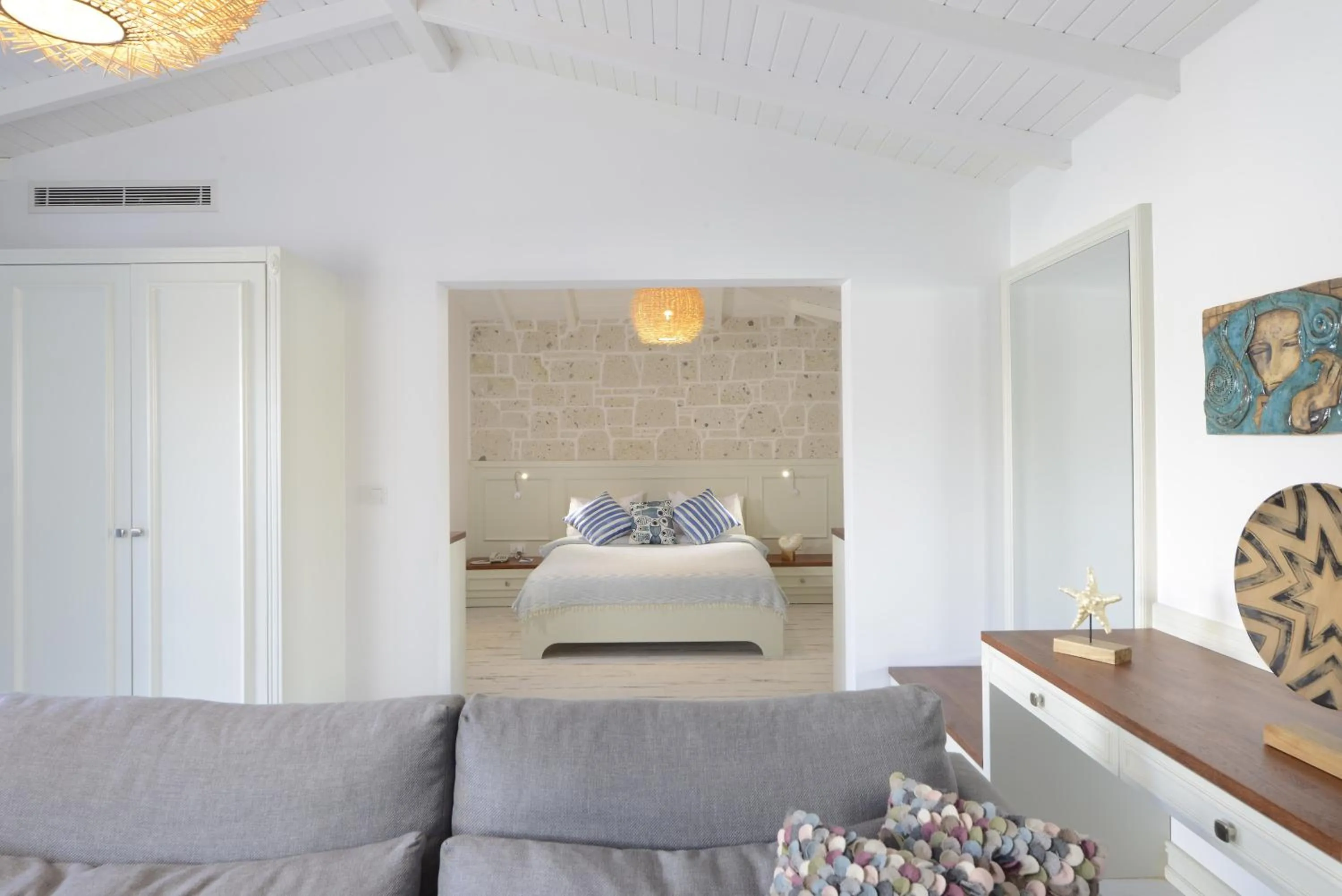 Living room, Bed in Rhodium Hotel Alaçatı