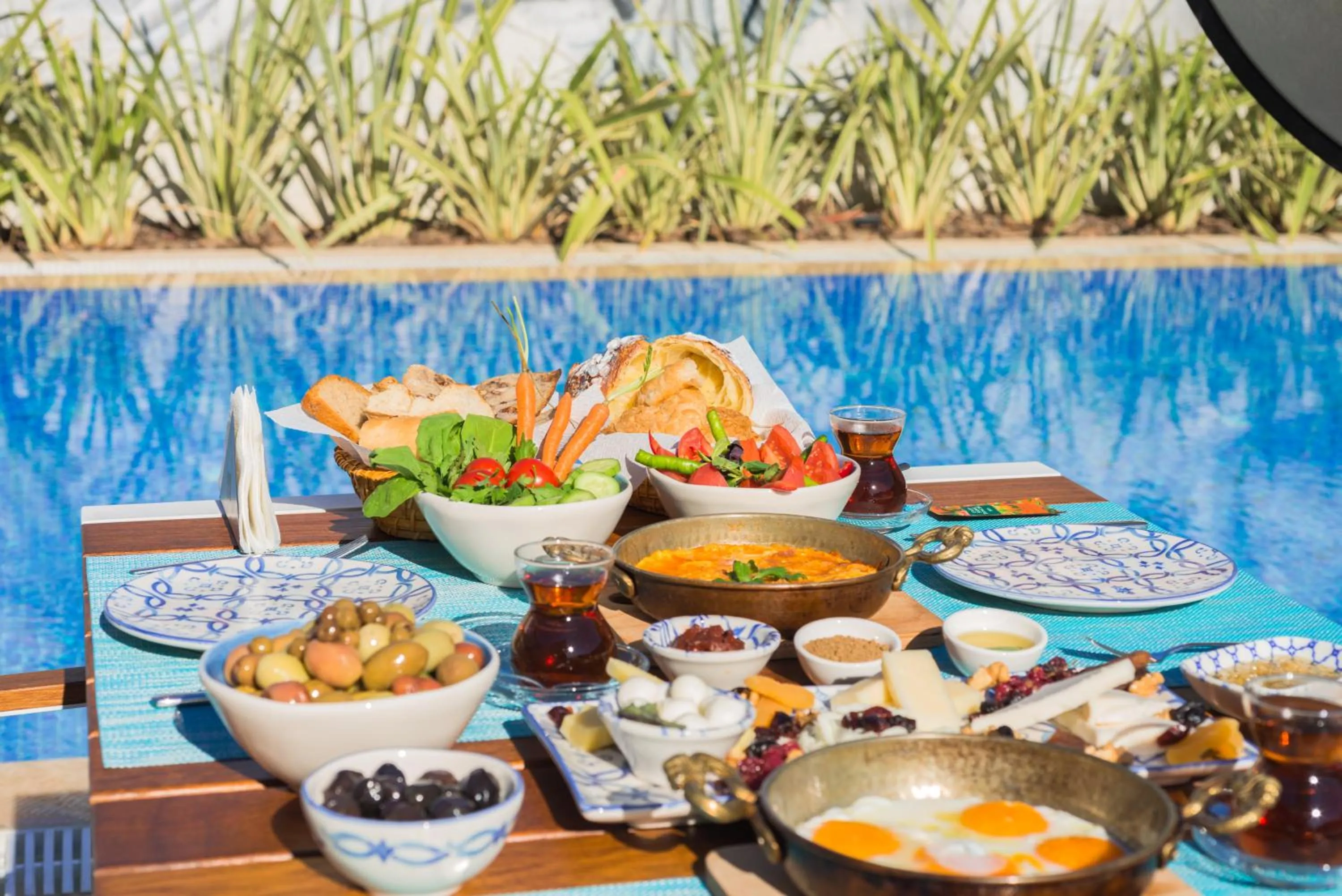 Breakfast in Rhodium Hotel Alaçatı