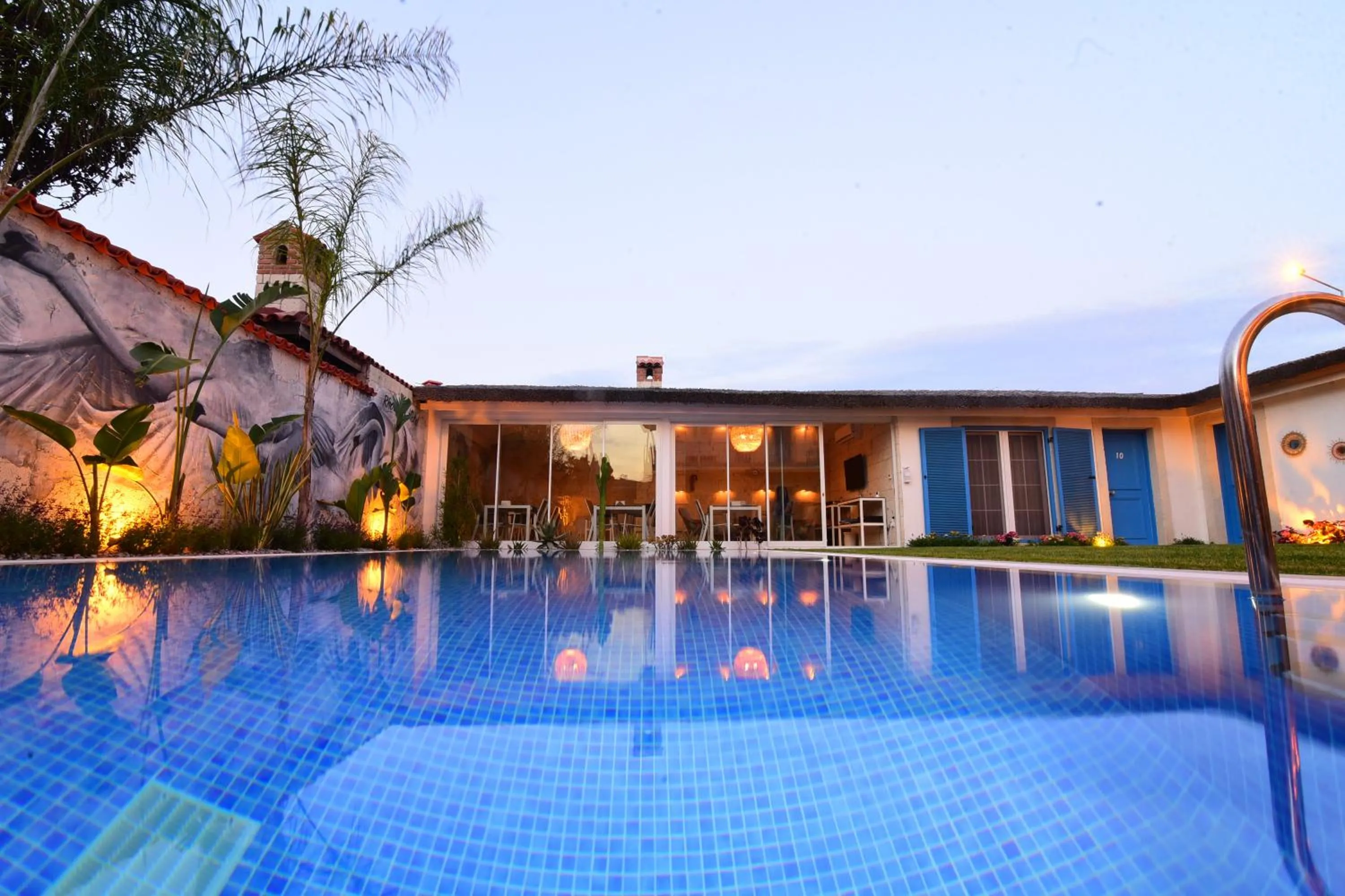 Garden in Rhodium Hotel Alaçatı