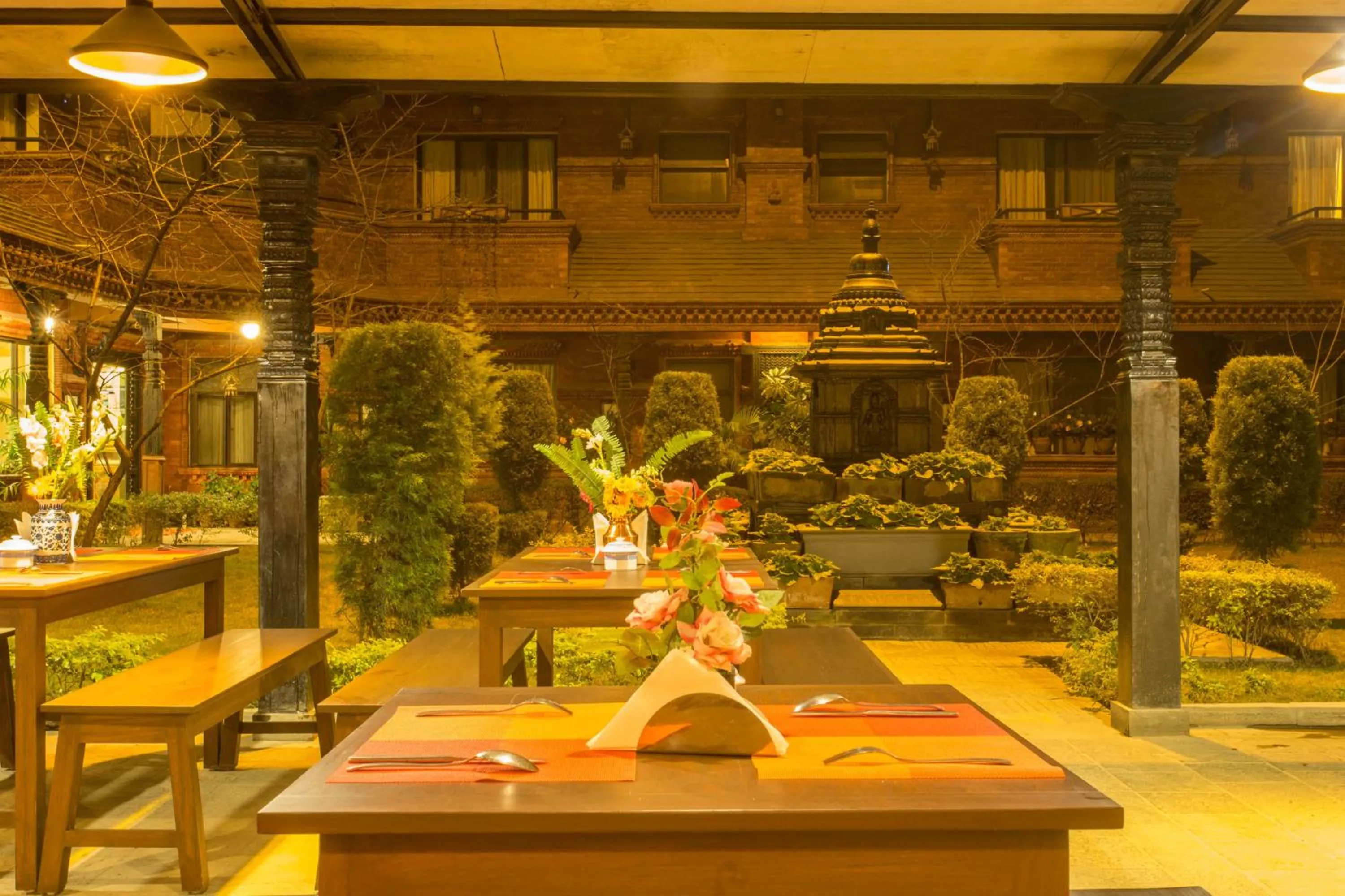 Lounge or bar in Hotel Siddhi Manakamana