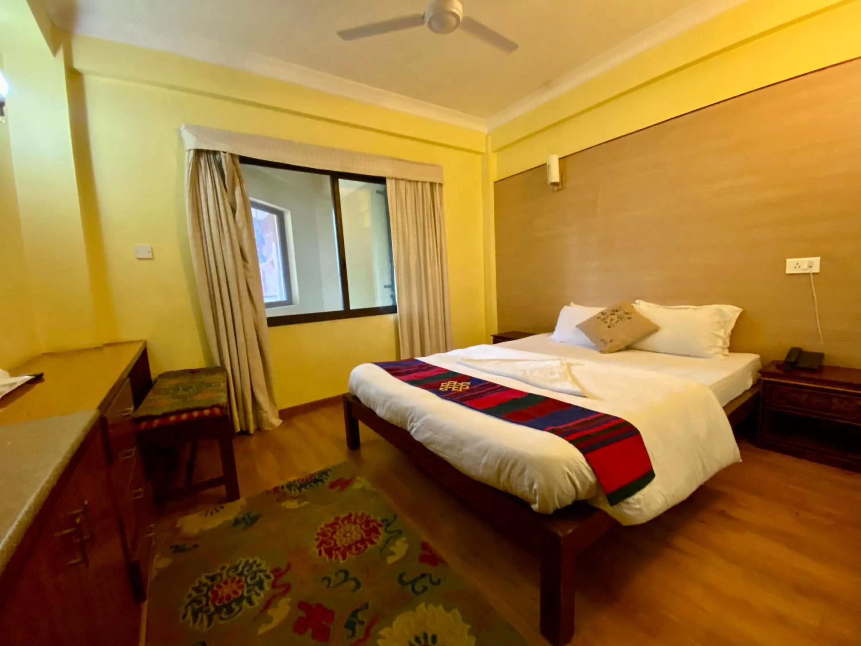 Bedroom, Bed in Hotel Siddhi Manakamana