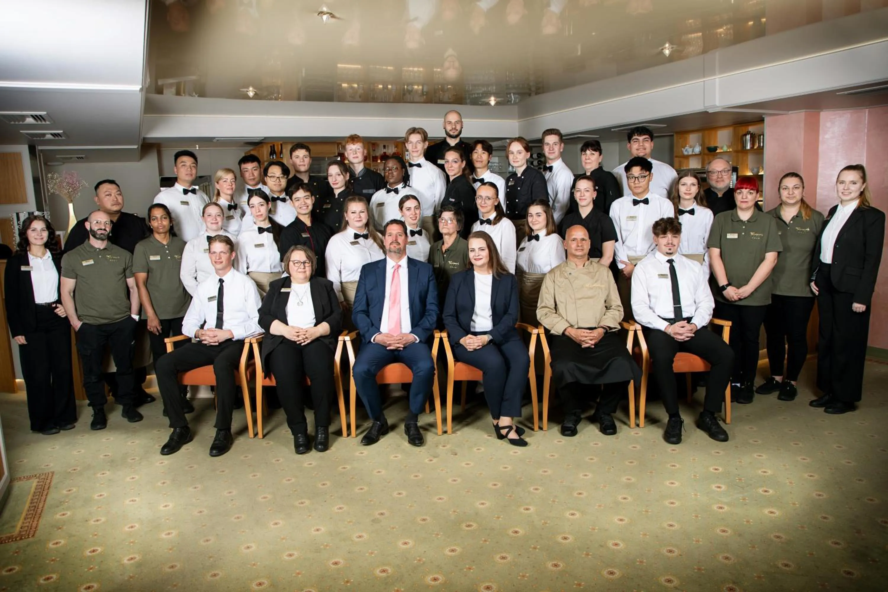 People in Kurpark-Hotel