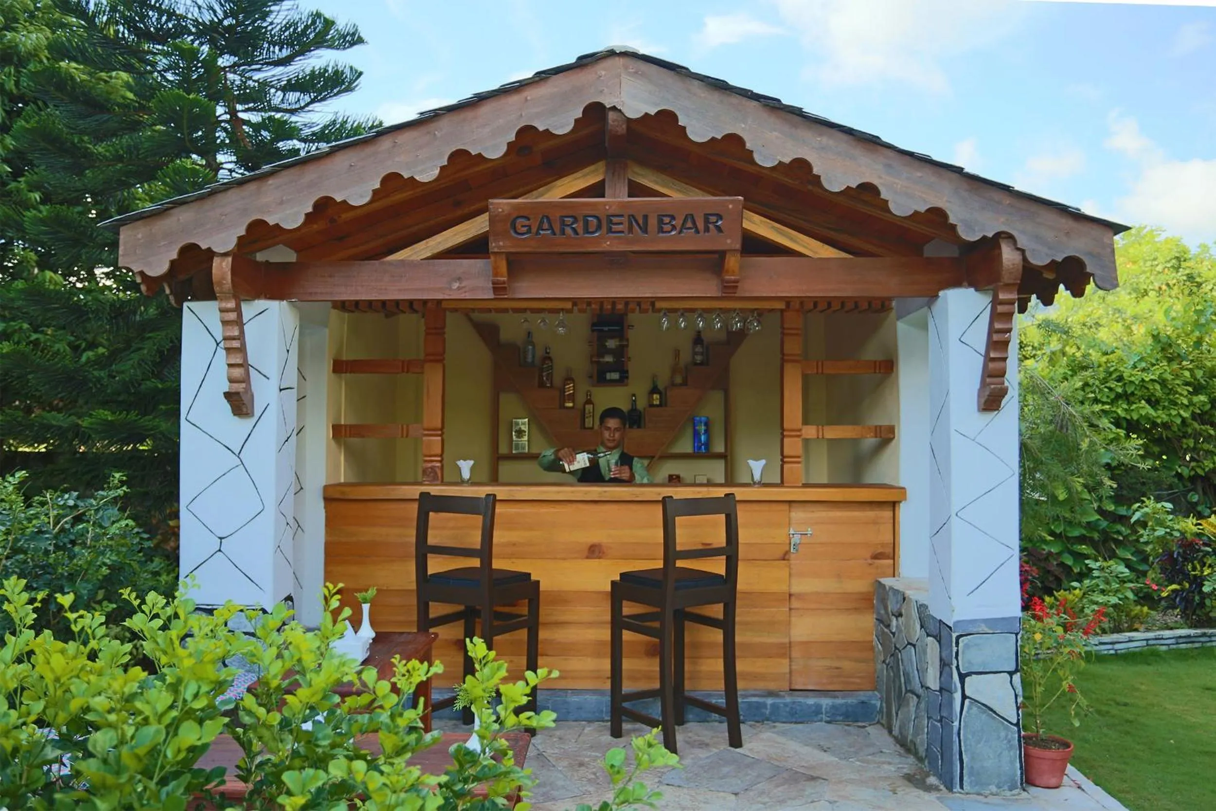 Garden in Hotel Peninsula